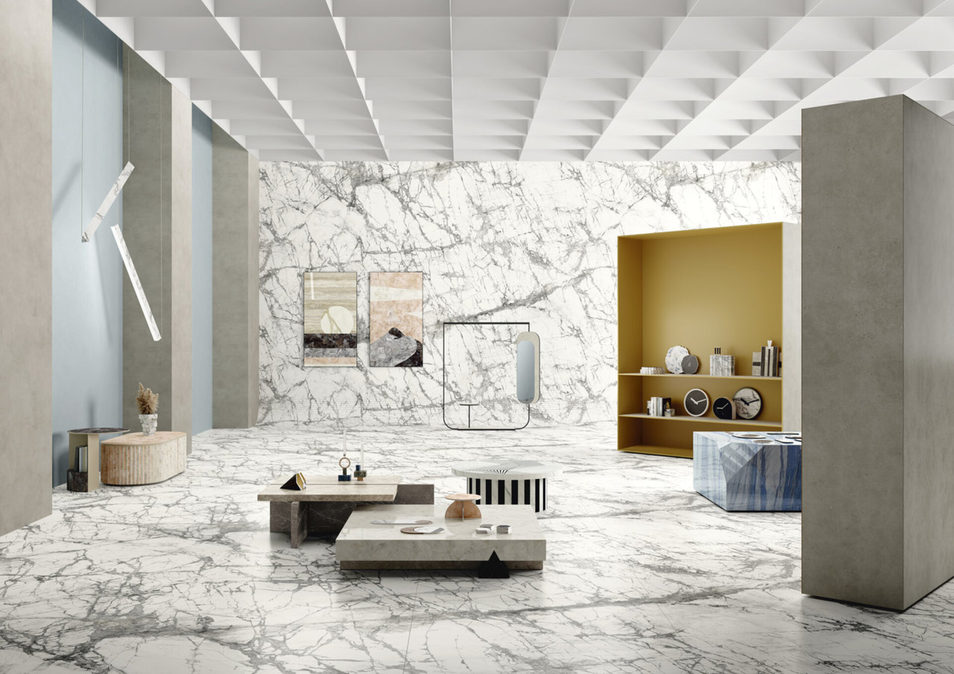 Marble and Granite Look Porcelain Tiles - MARMI MAXIMUM