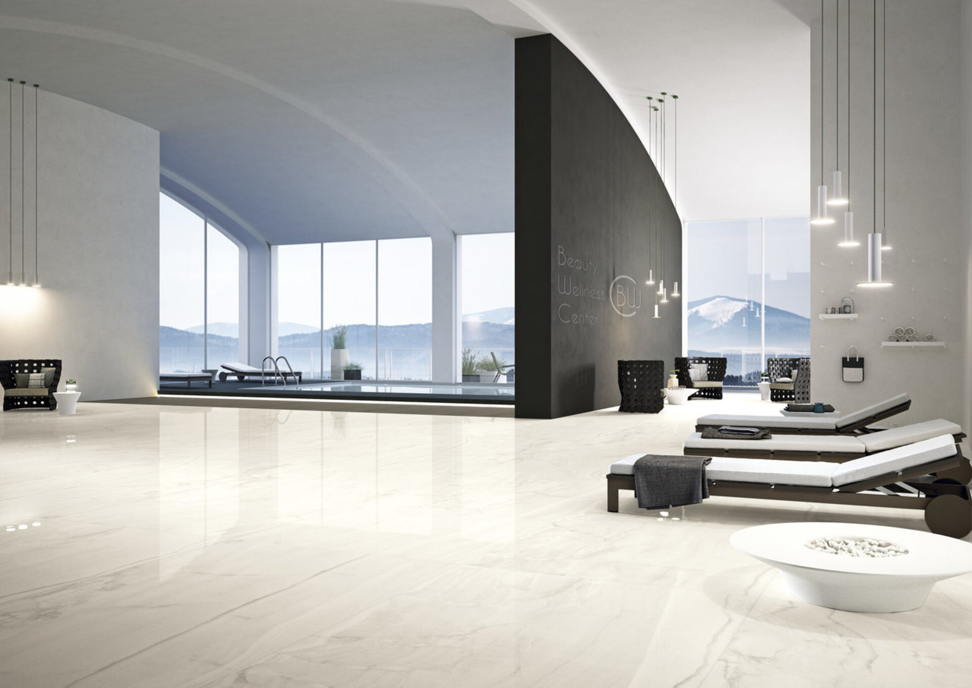 Marble and Granite Look Porcelain Tiles - MARMI MAXIMUM