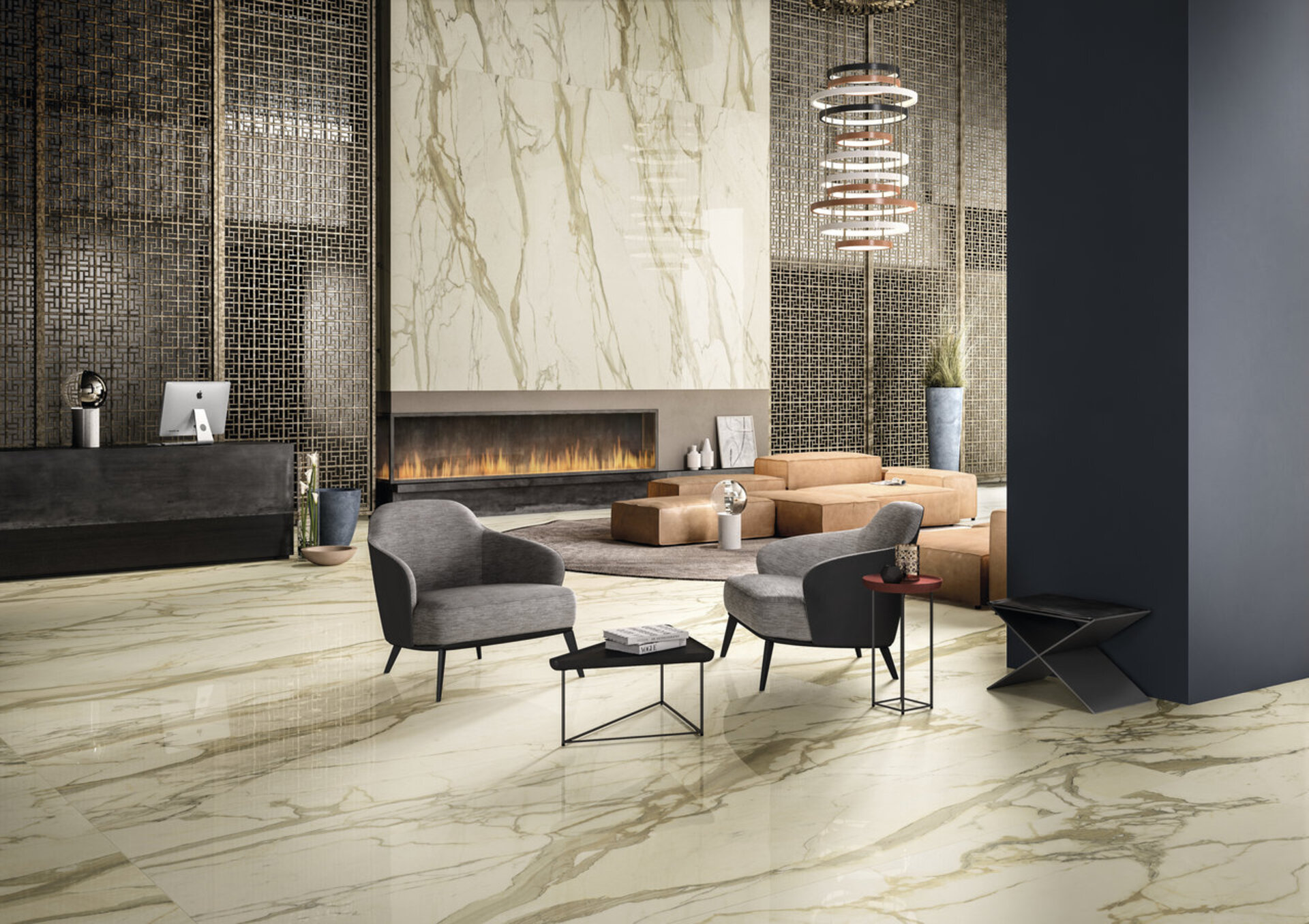 Marble and Granite Look Porcelain Tiles - MARMI MAXIMUM