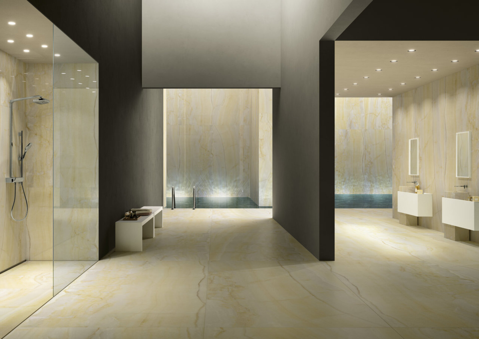 Marble and Granite Look Porcelain Tiles - MARMI MAXIMUM