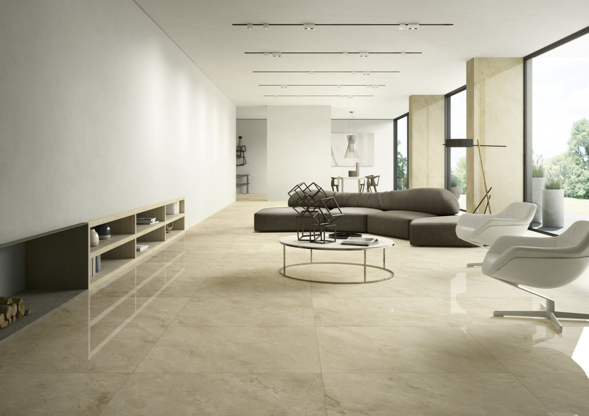 Marble and Granite Look Porcelain Tiles - MARMI MAXIMUM