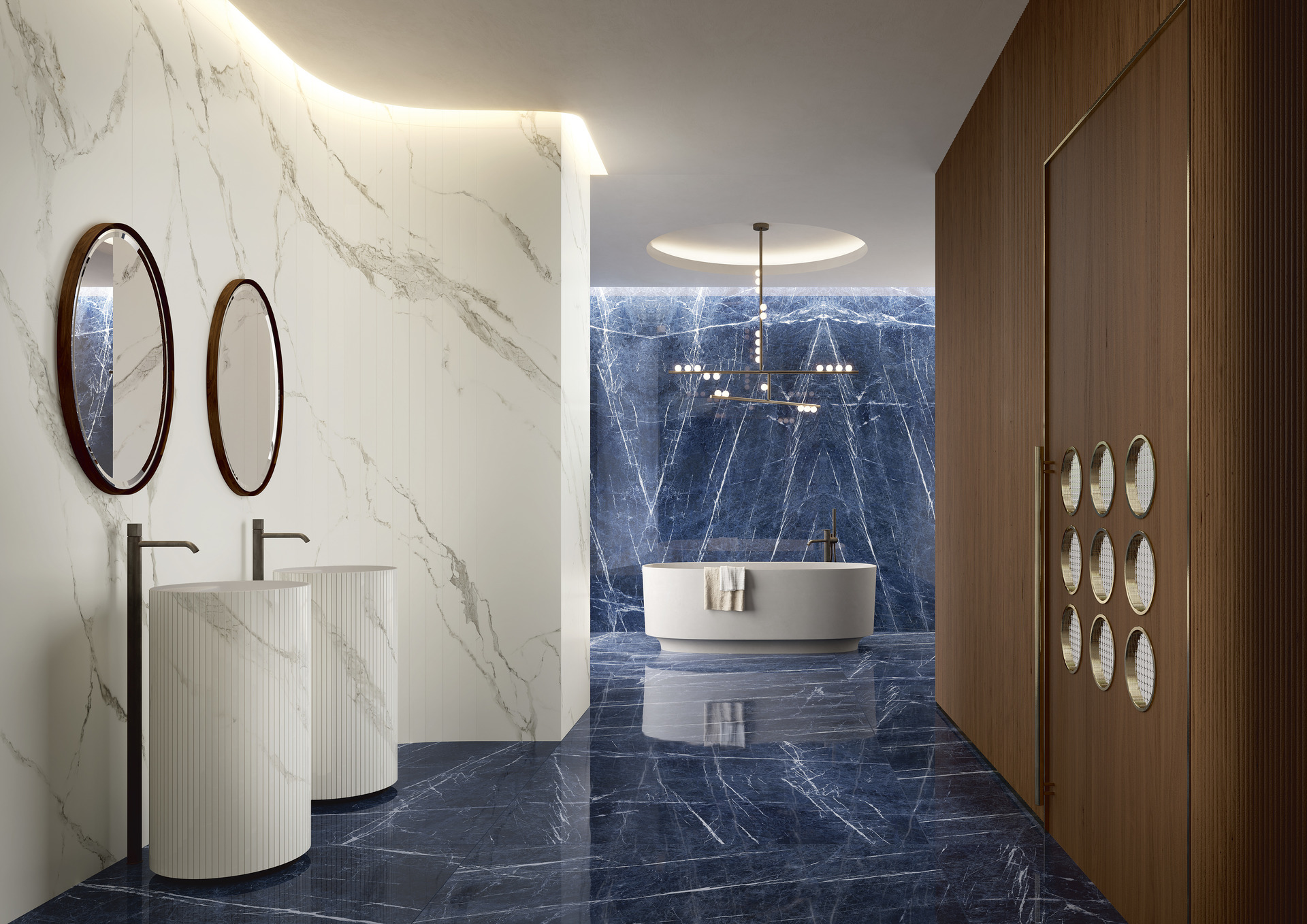 Marble and Granite Look Porcelain Tiles - MARMI MAXIMUM