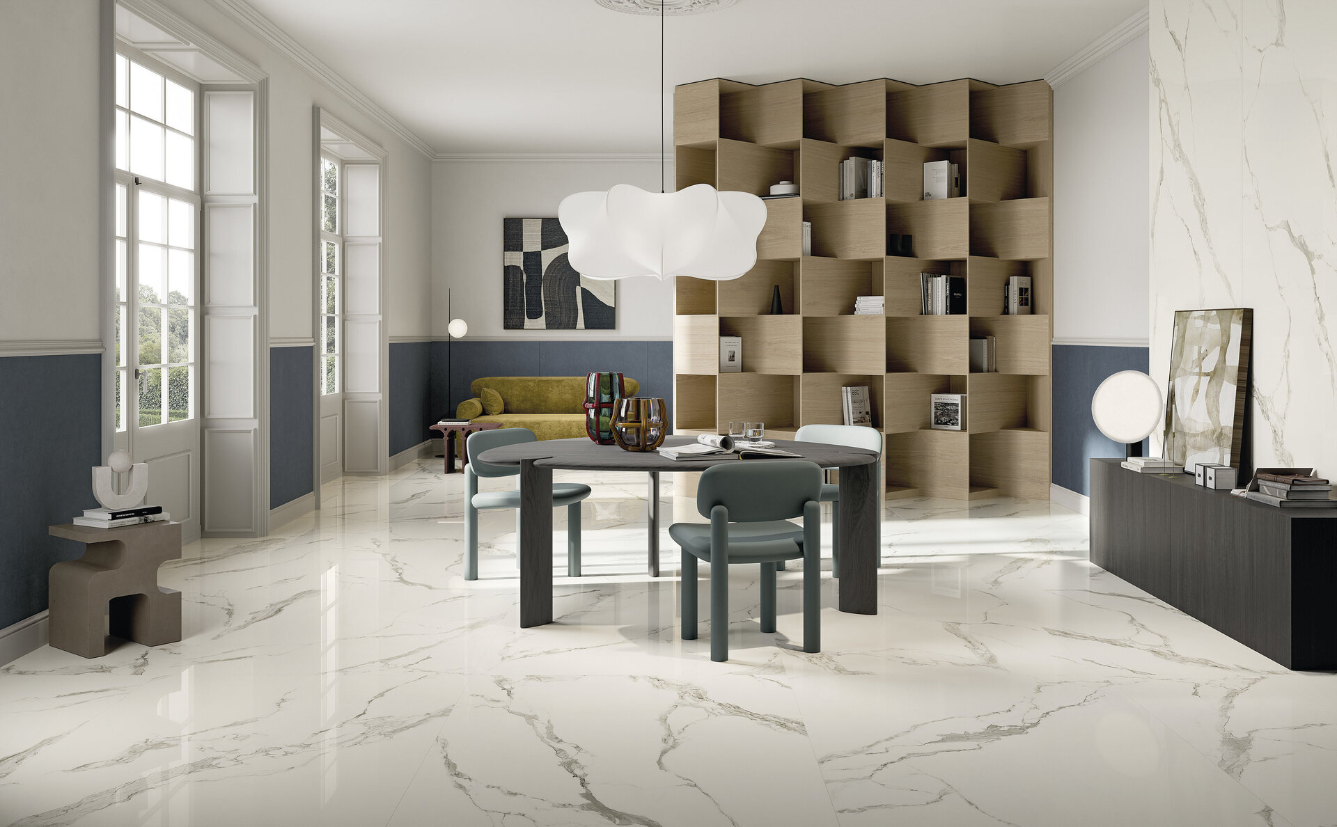 Marble and Granite Look Porcelain Tiles - MARMI MAXIMUM