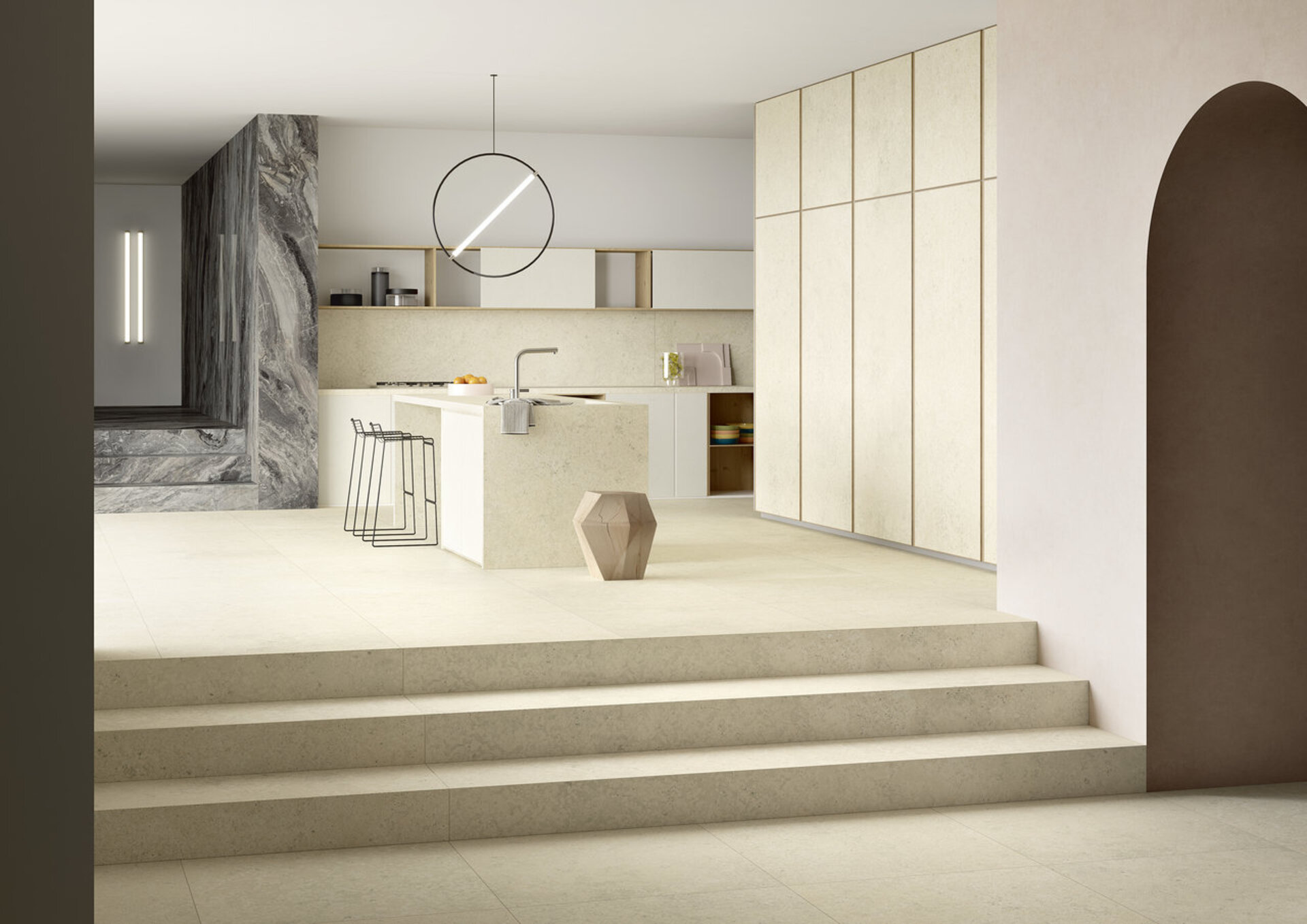 Stone Look Porcelain Tiles - PIETRE MAXIMUM