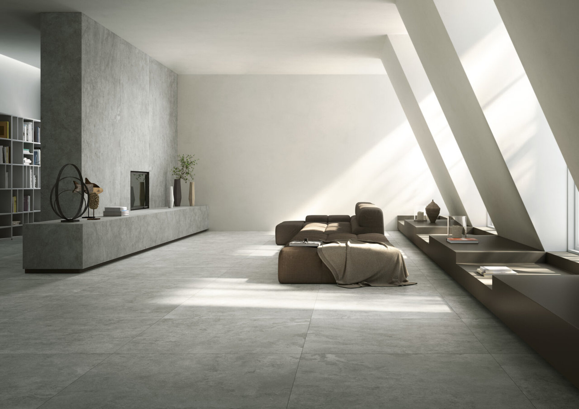 Stone Look Porcelain Tiles - QUIETSTONES MAXIMUM