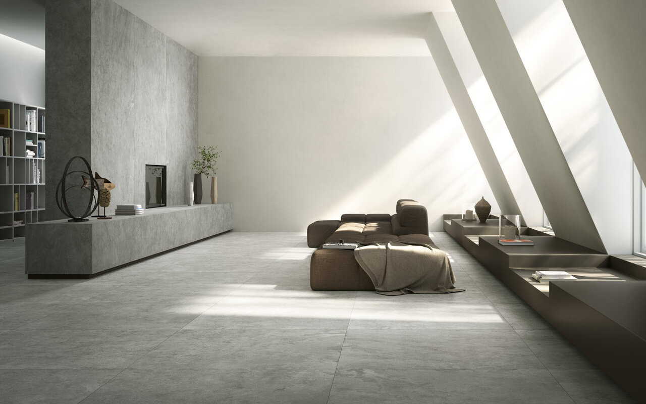 Stone Look Porcelain Tiles - QUIETSTONES MAXIMUM