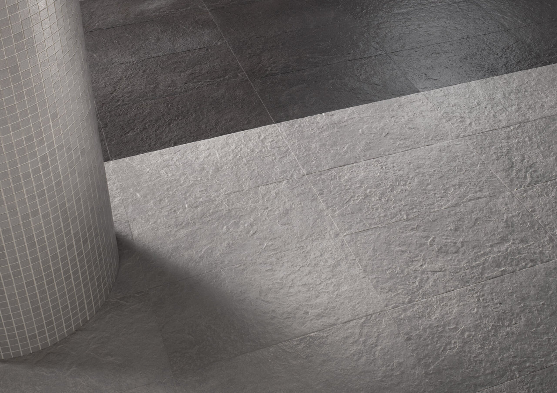 Cement Effect Porcelain Tiles - ROADS