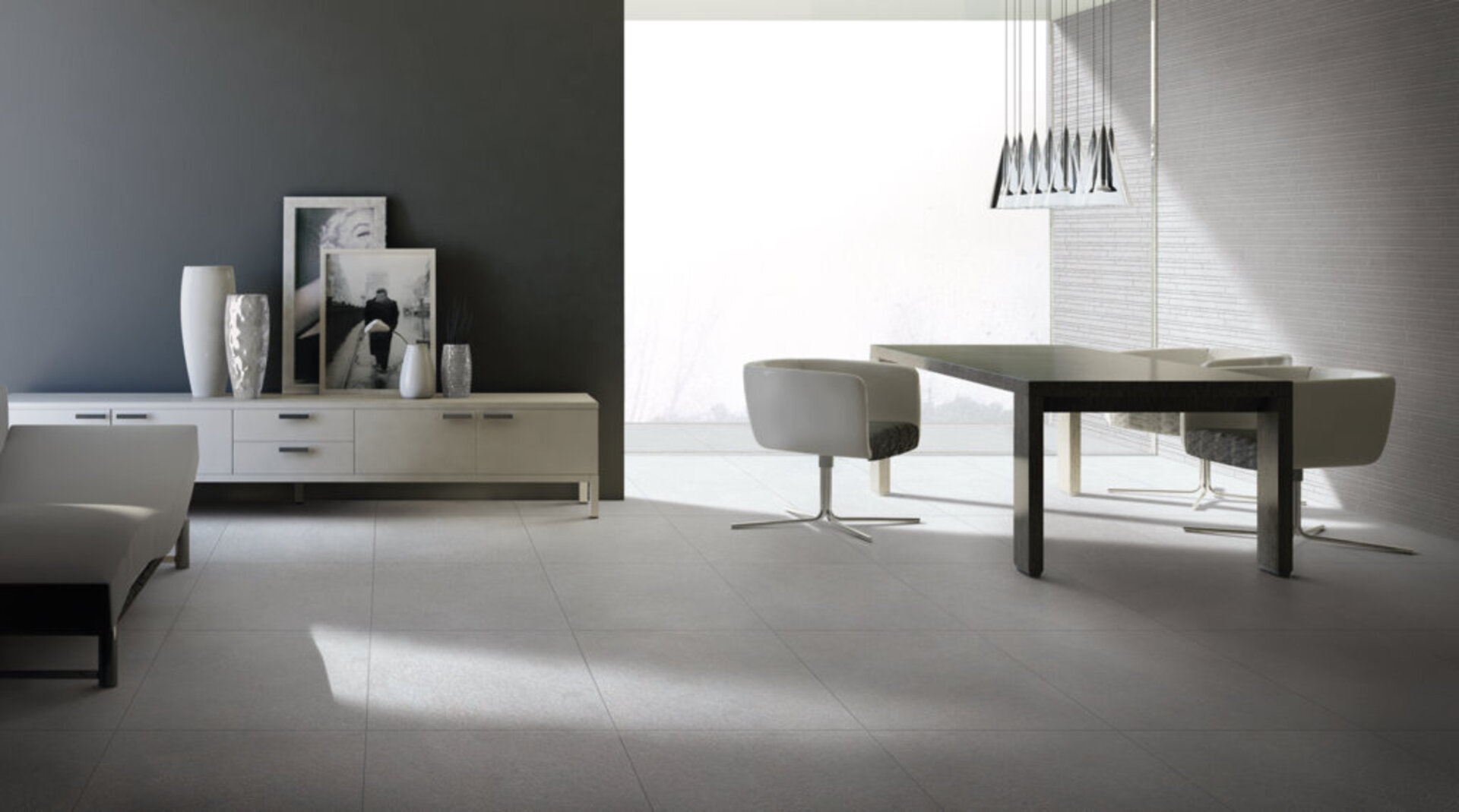 Cement Effect Porcelain Tiles - ROADS