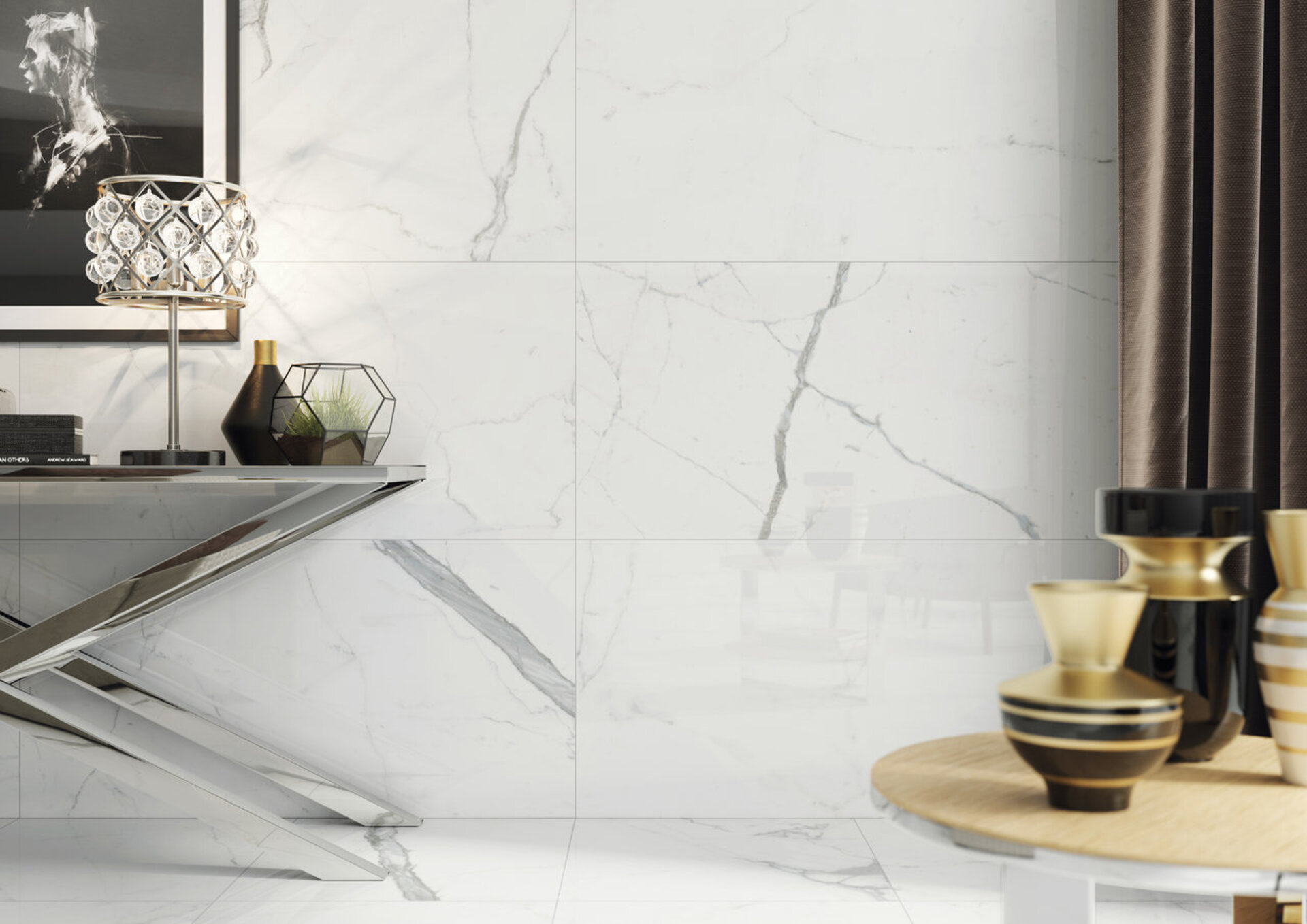 Marble and Granite Look Porcelain Tiles - SELECT