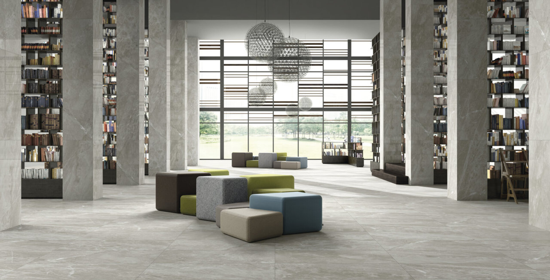 Marble and Granite Look Porcelain Tiles - SELECT