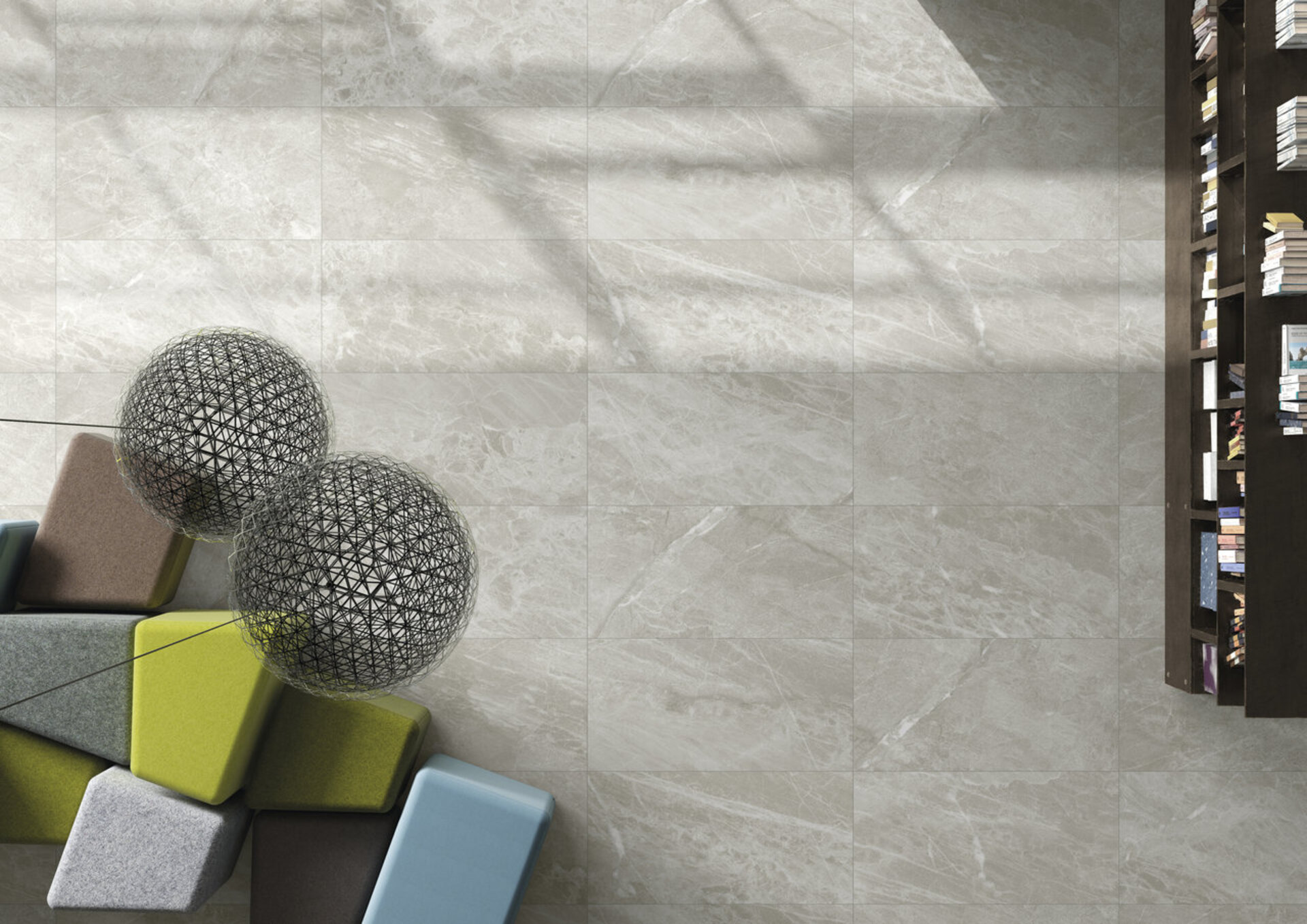 Marble and Granite Look Porcelain Tiles - SELECT