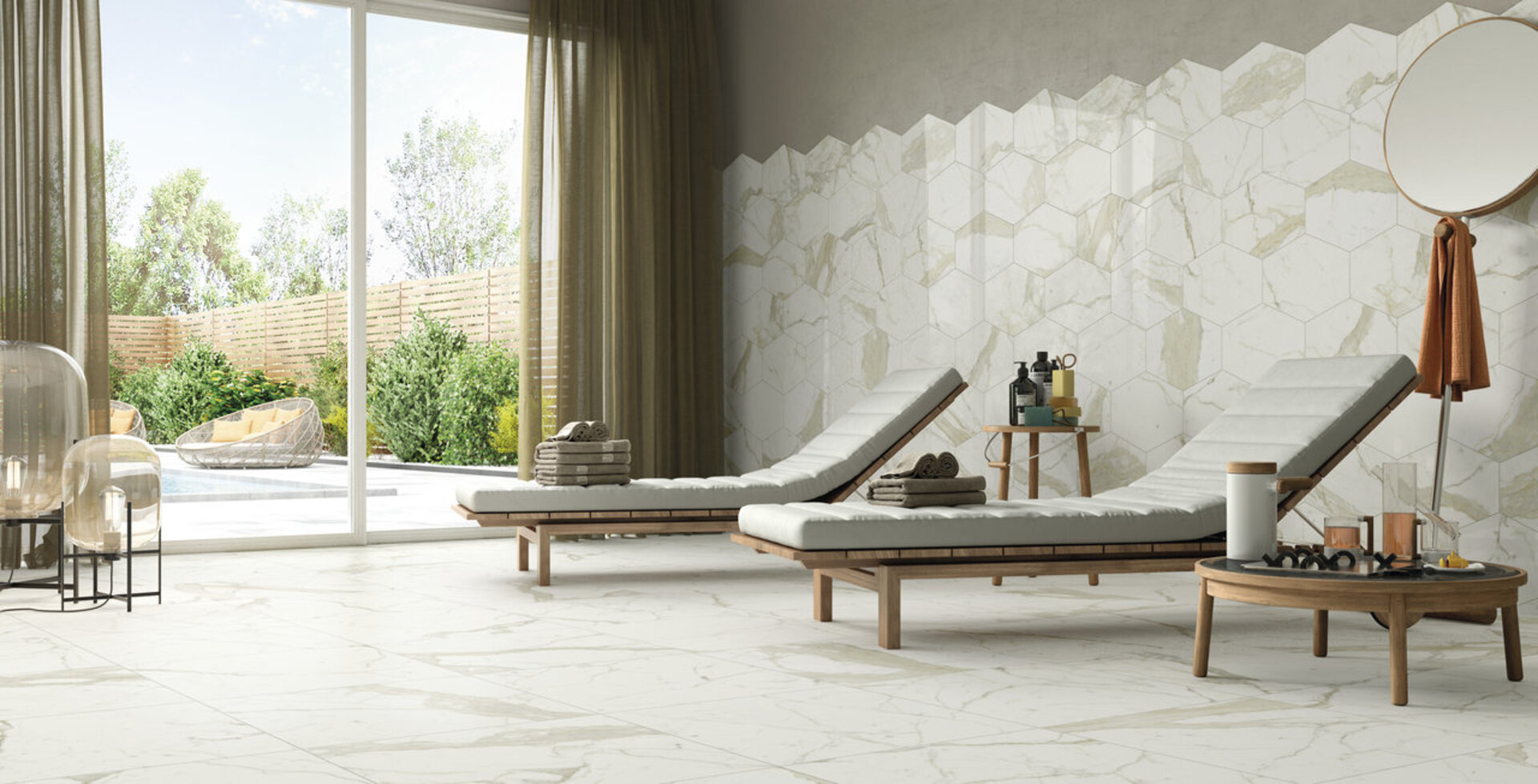 Marble and Granite Look Porcelain Tiles - SELECT