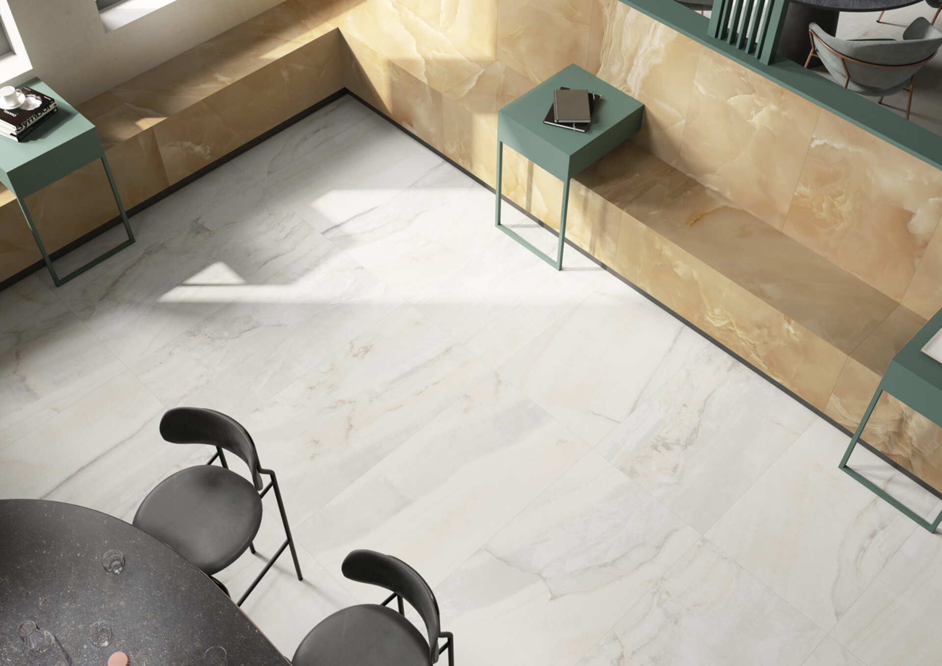 Marble and Granite Look Porcelain Tiles - SELECT