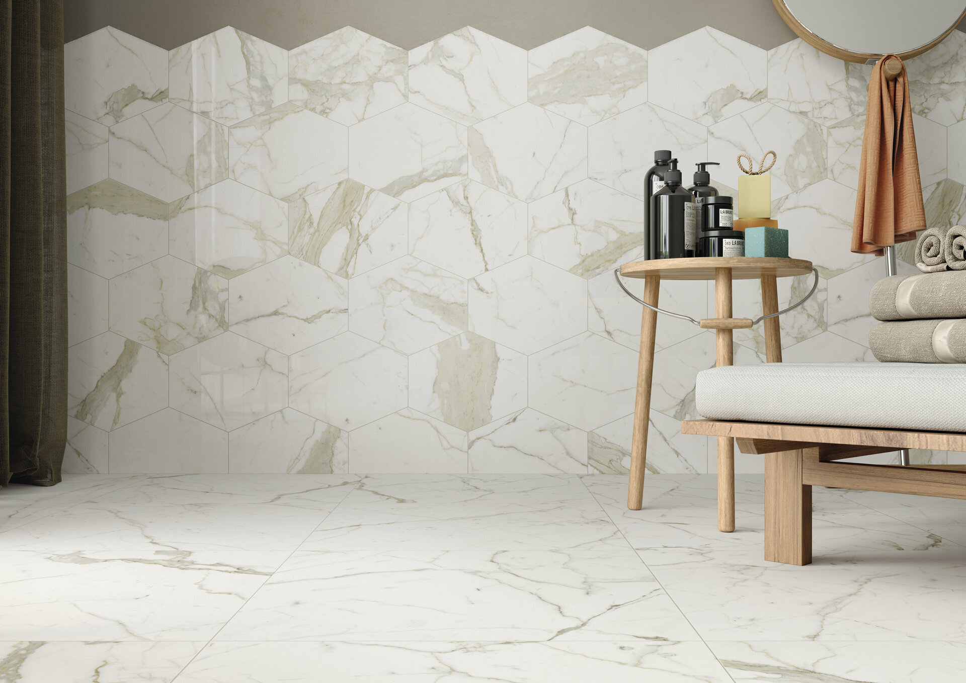 Marble and Granite Look Porcelain Tiles - SELECT