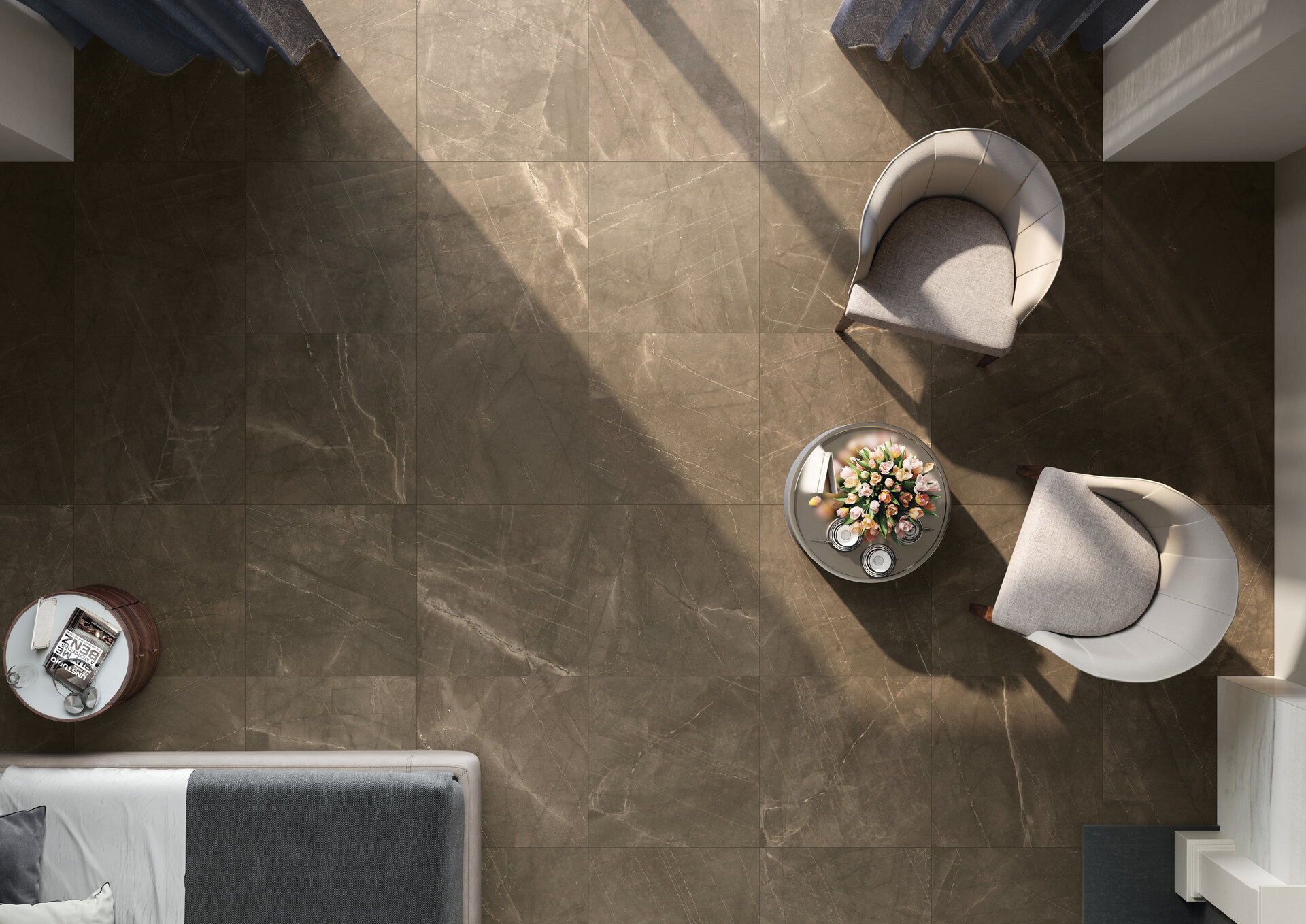 Marble and Granite Look Porcelain Tiles - SELECT