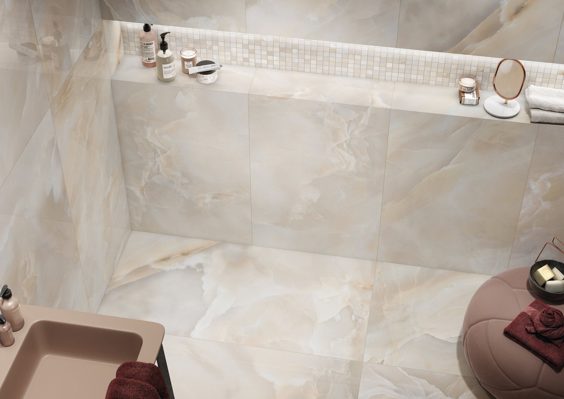 Marble and Granite Look Porcelain Tiles - SELECT