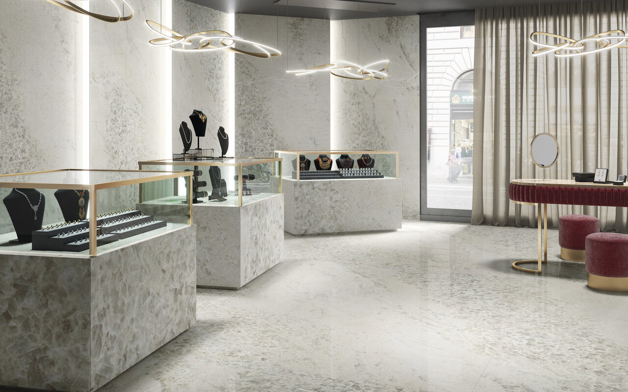 Stone Look Porcelain Tiles - GEMSTONE