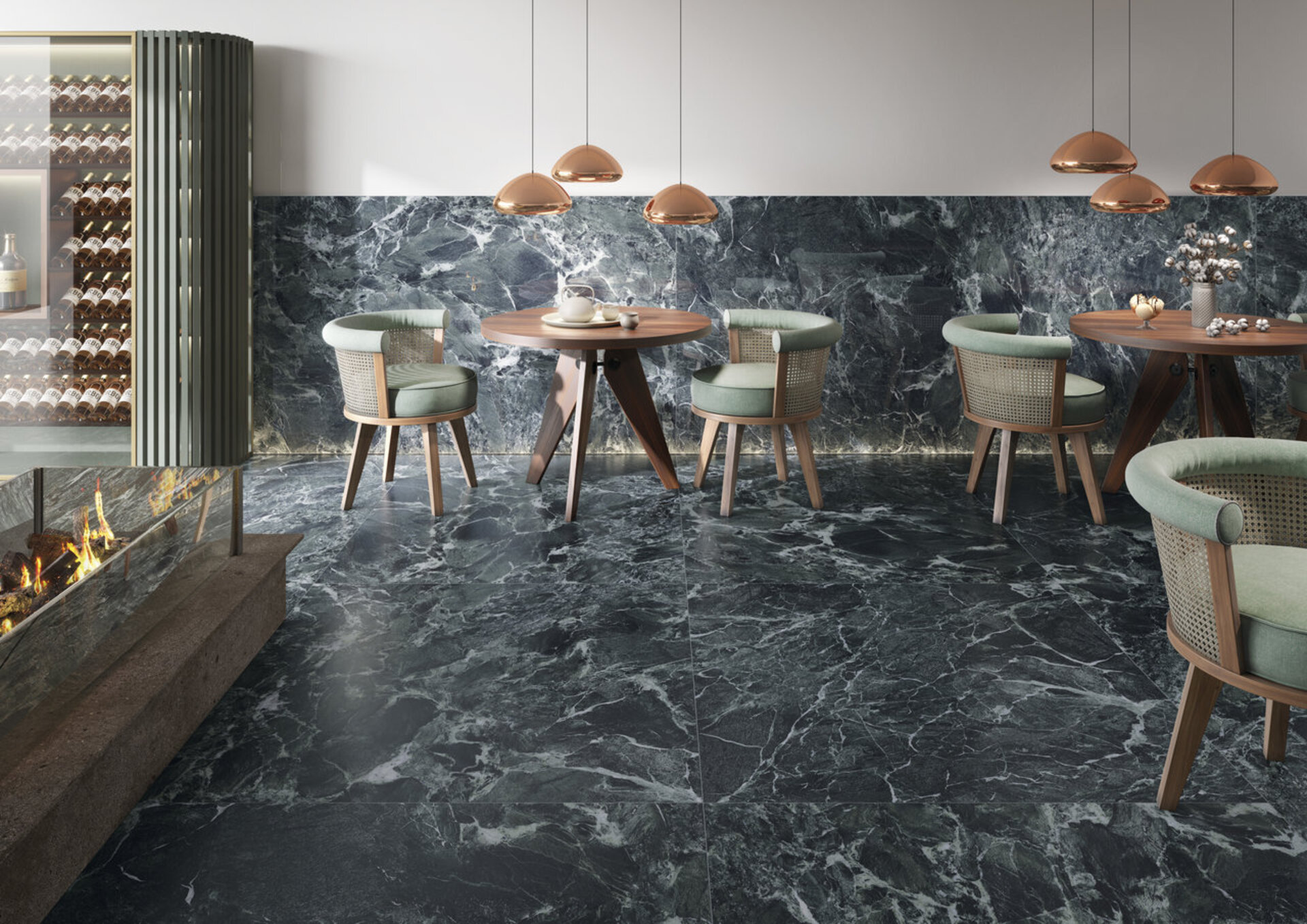 Stone Look Porcelain Tiles - H270