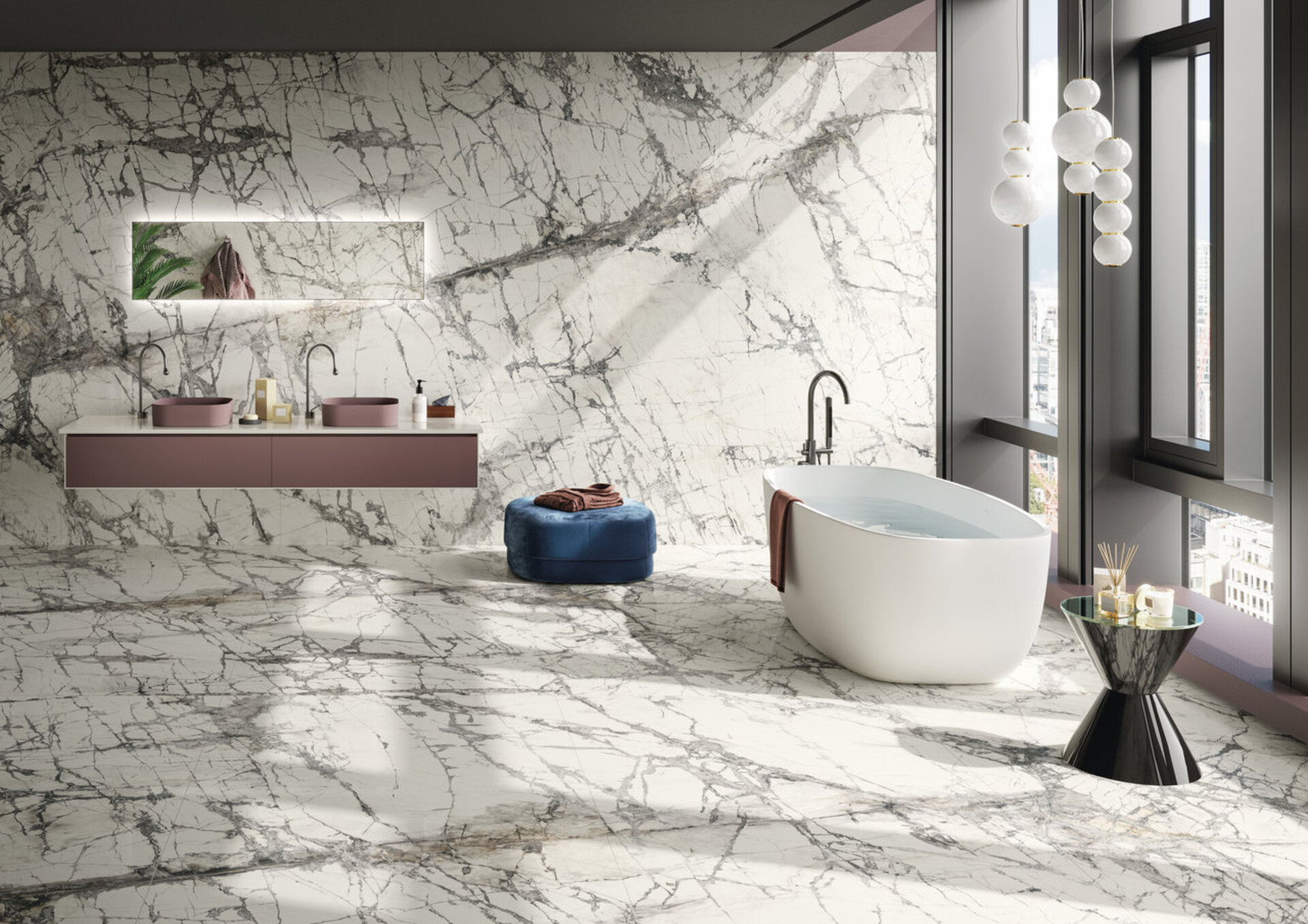Stone Look Porcelain Tiles - H270