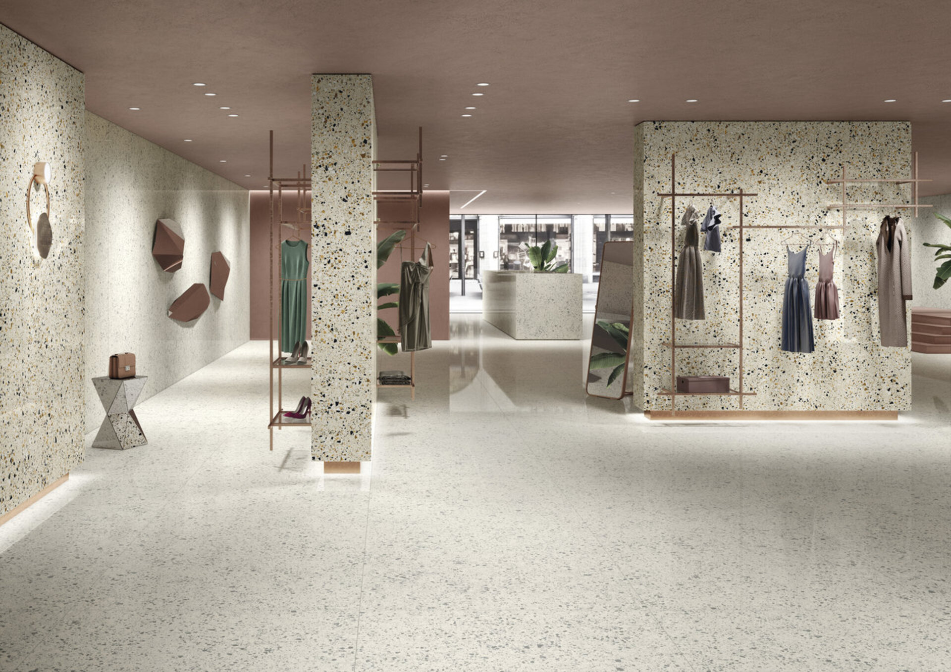 Stone Look Porcelain Tiles - H270