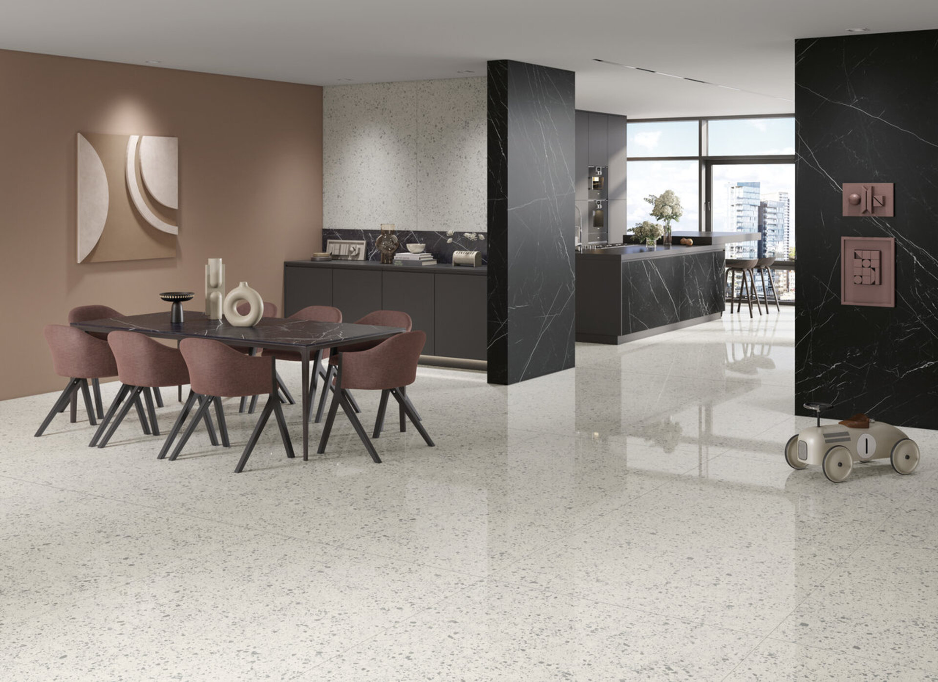Stone Look Porcelain Tiles - H270