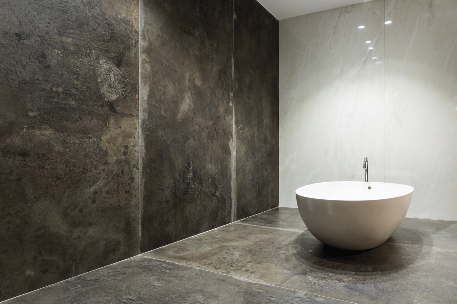 Metal Look Porcelain Tiles - IRON
