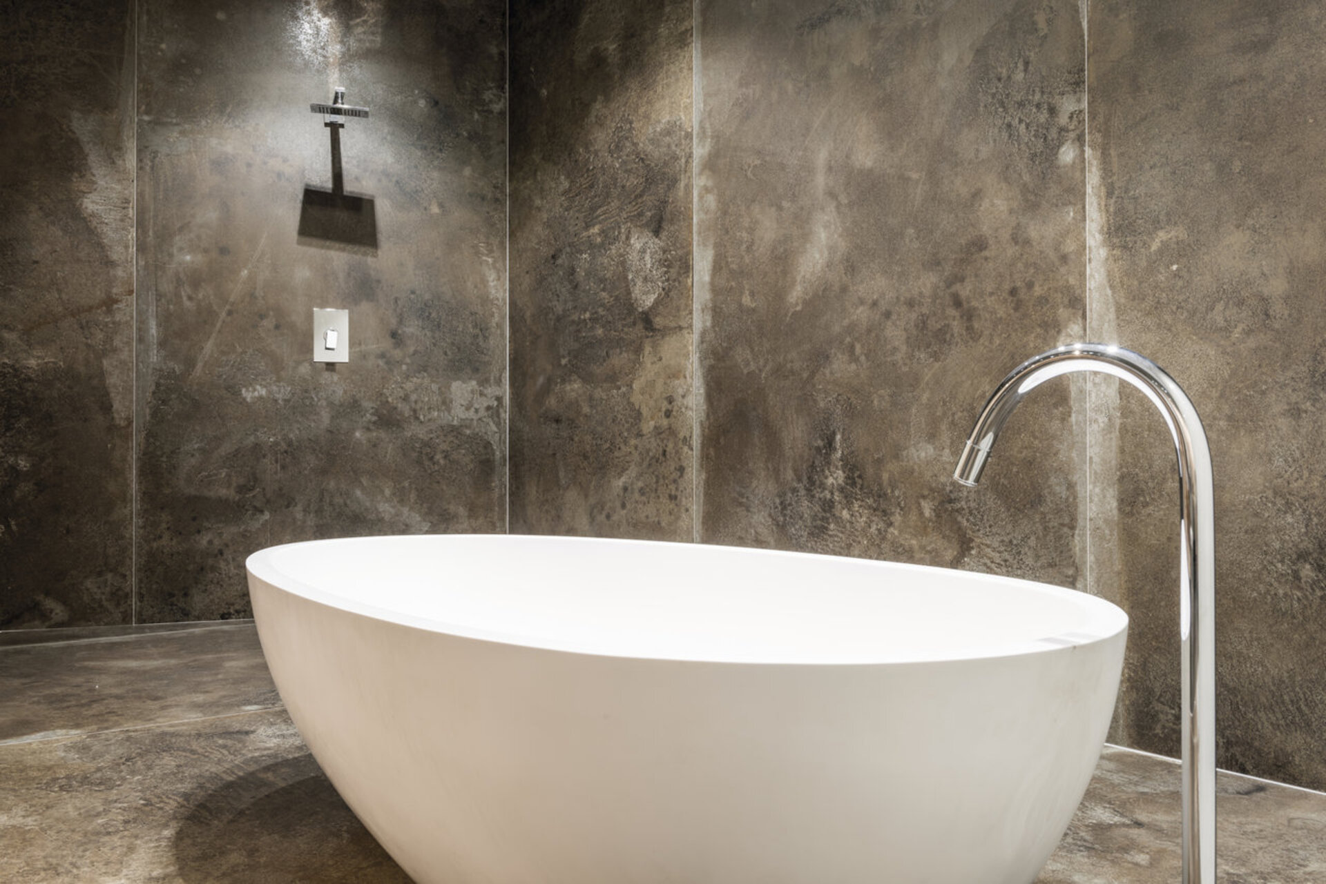 Metal Look Porcelain Tiles - IRON