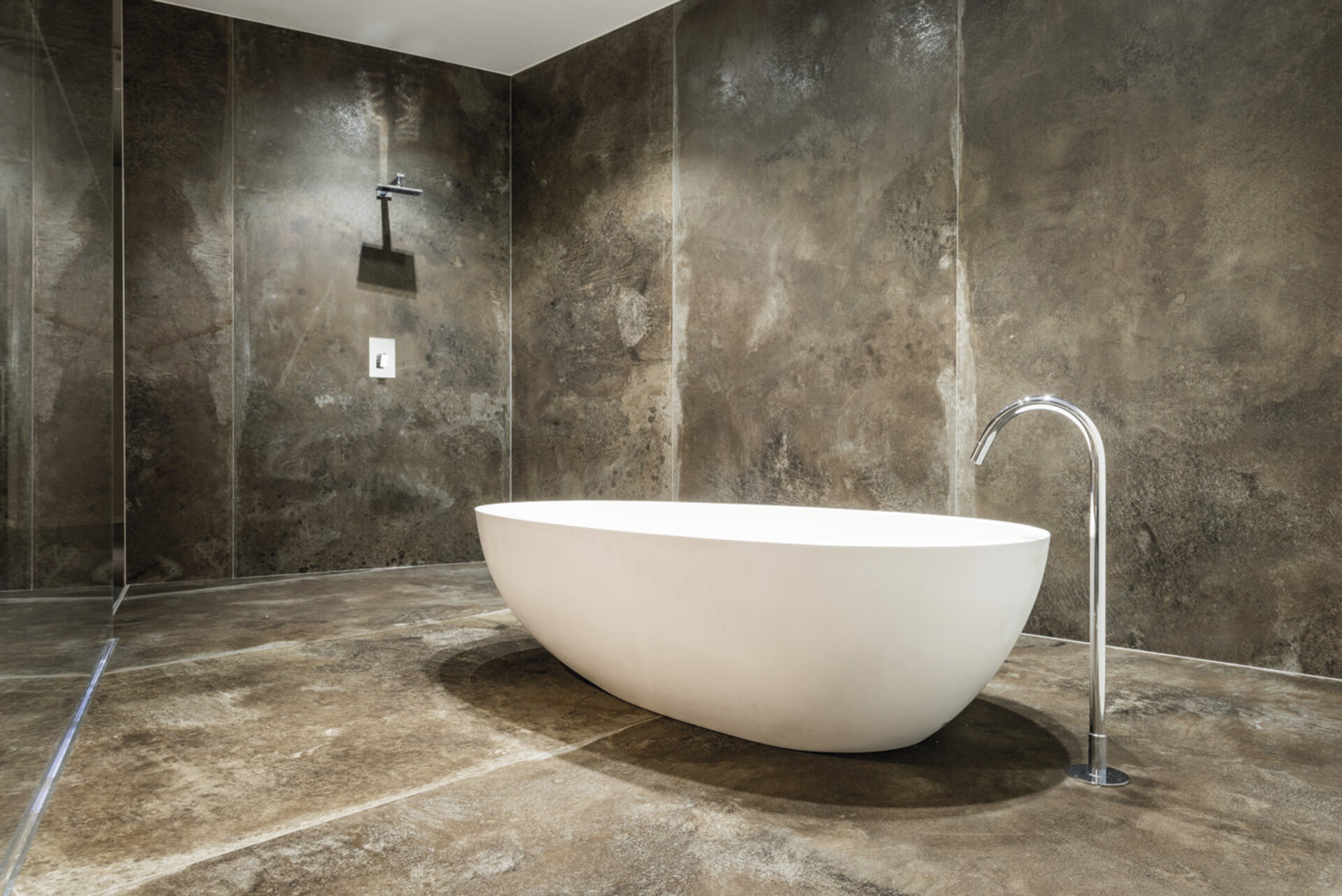 Metal Look Porcelain Tiles - IRON
