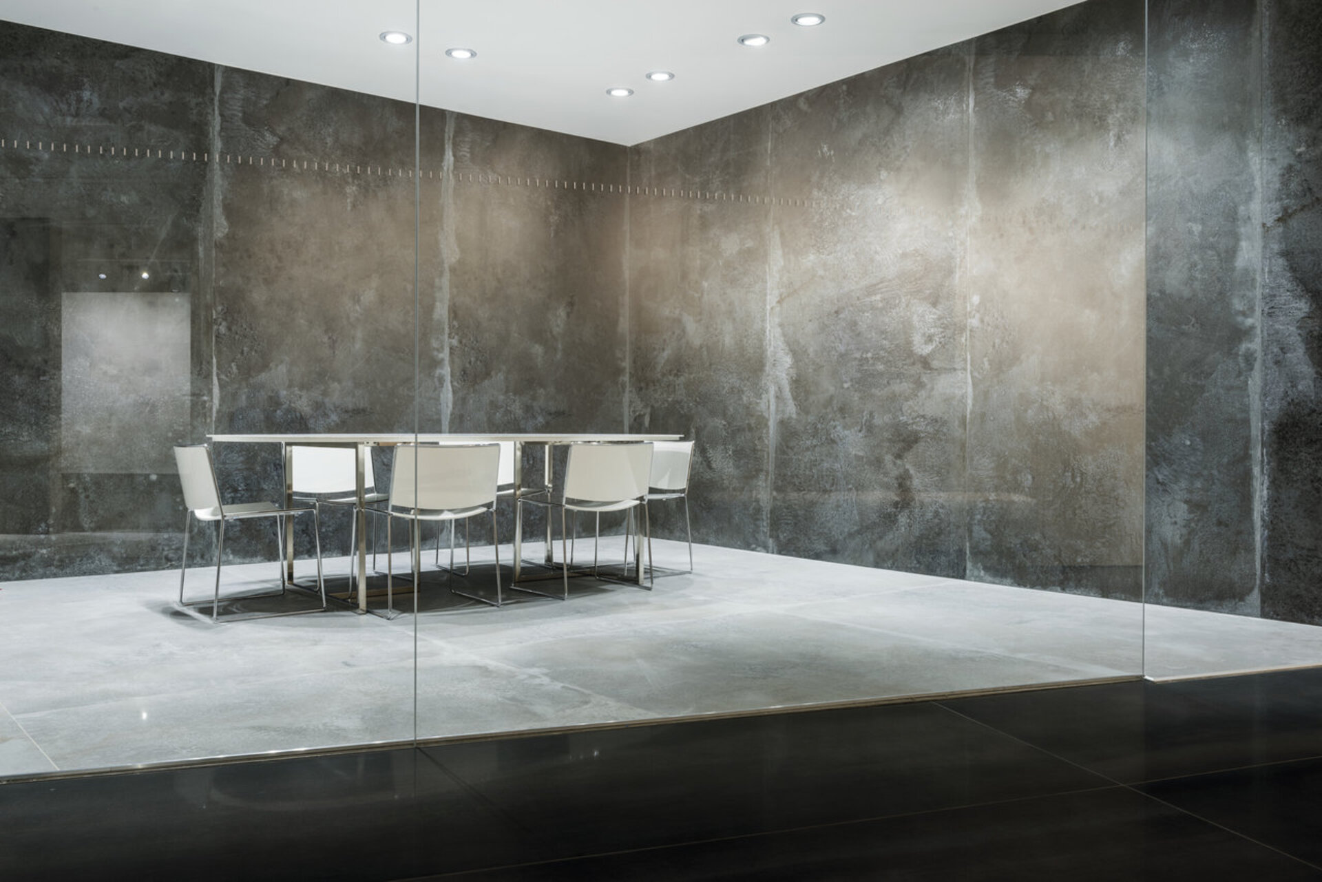 Metal Look Porcelain Tiles - IRON