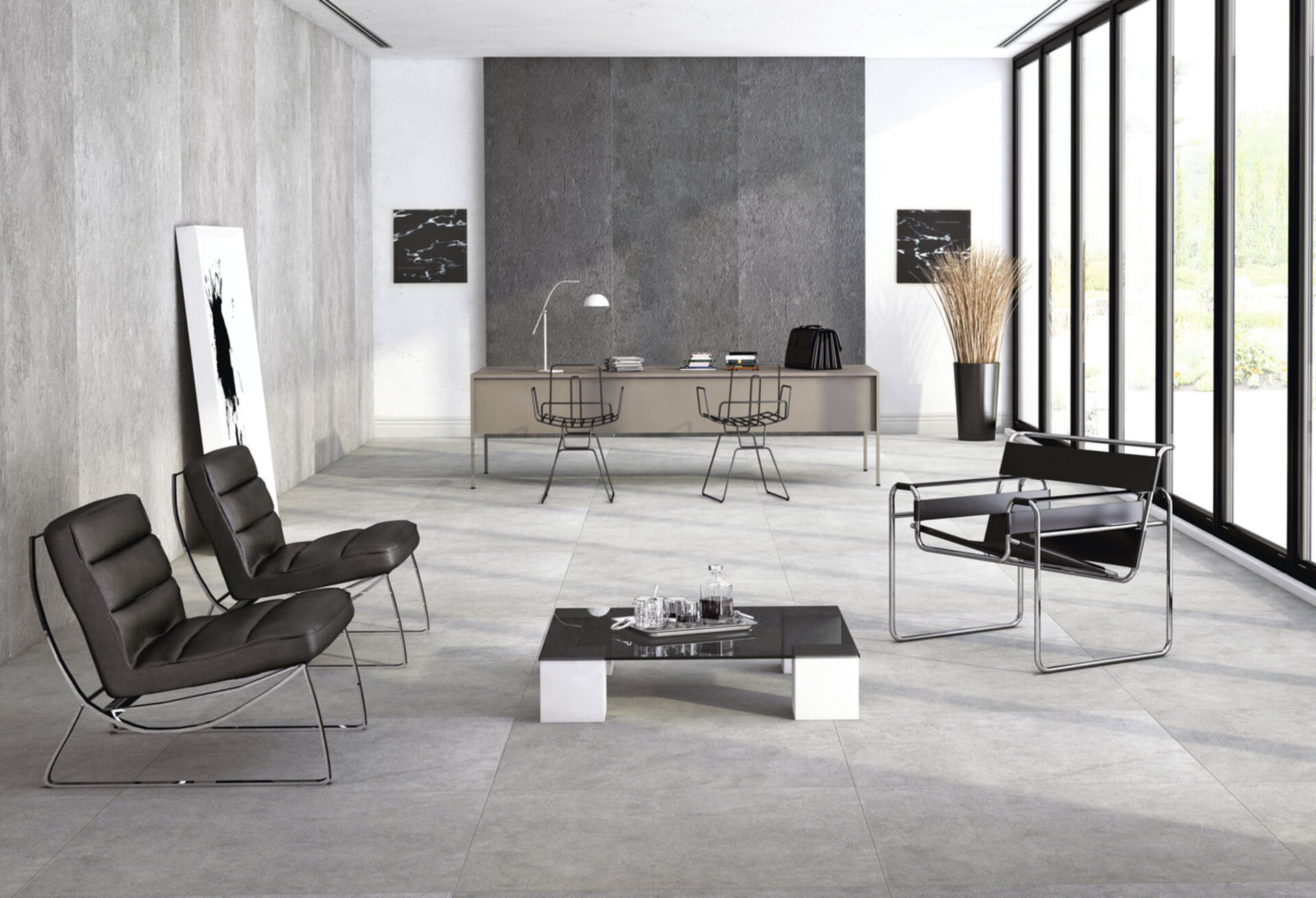 Stone Look Porcelain Tiles - LIMESTONE