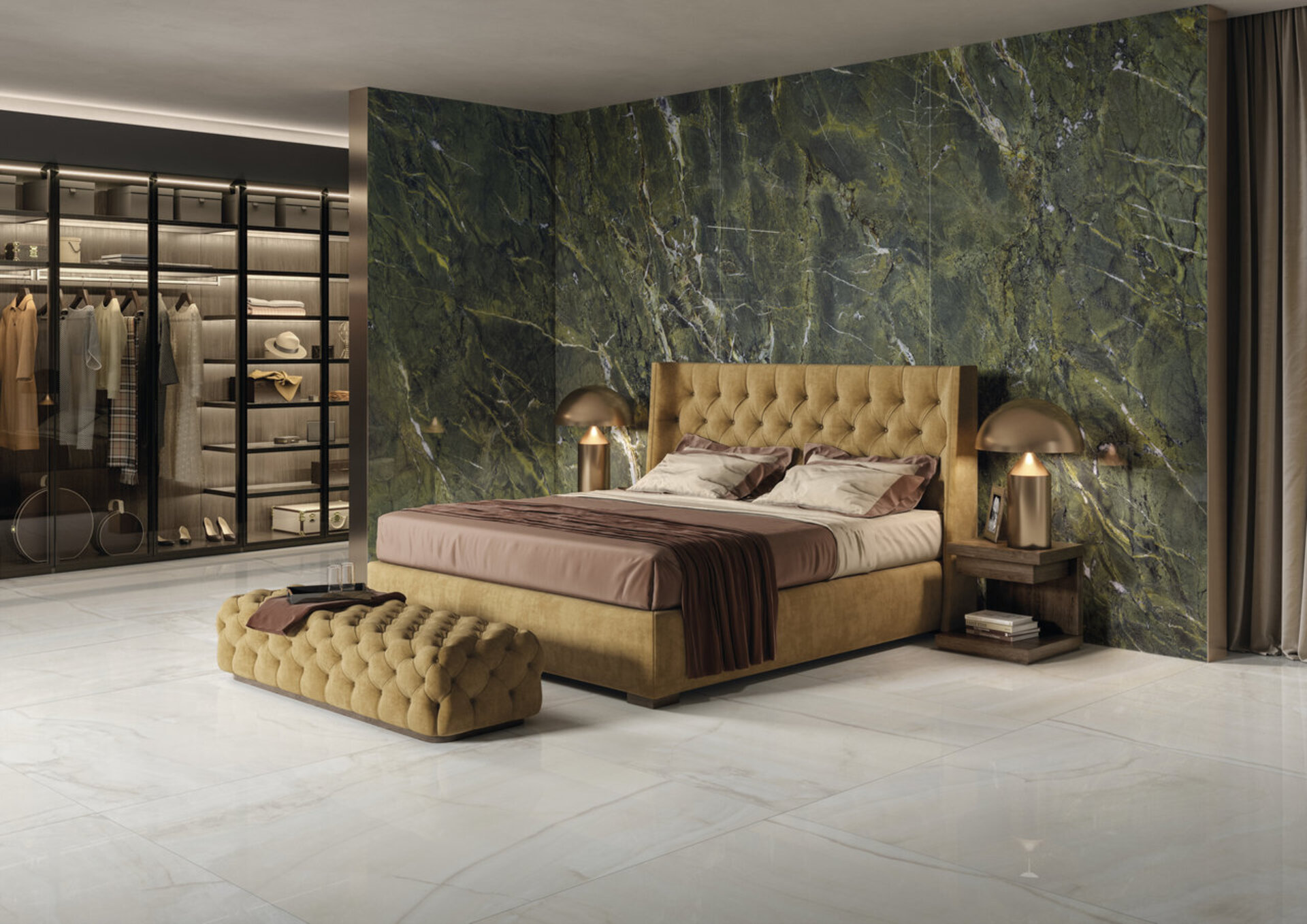 Marble and Granite Look Porcelain Tiles - MARMI