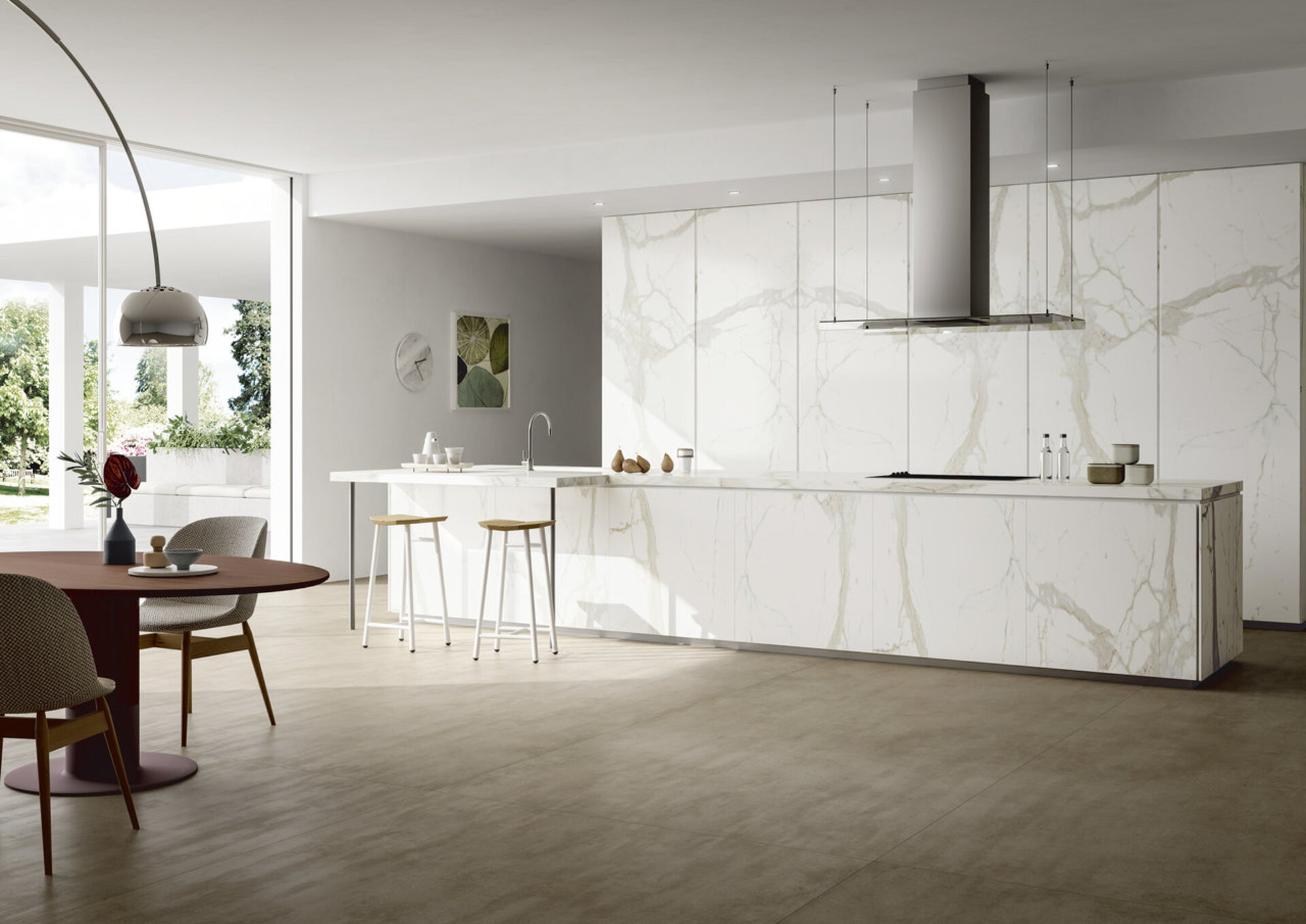 Marble and Granite Look Porcelain Tiles - MARMI