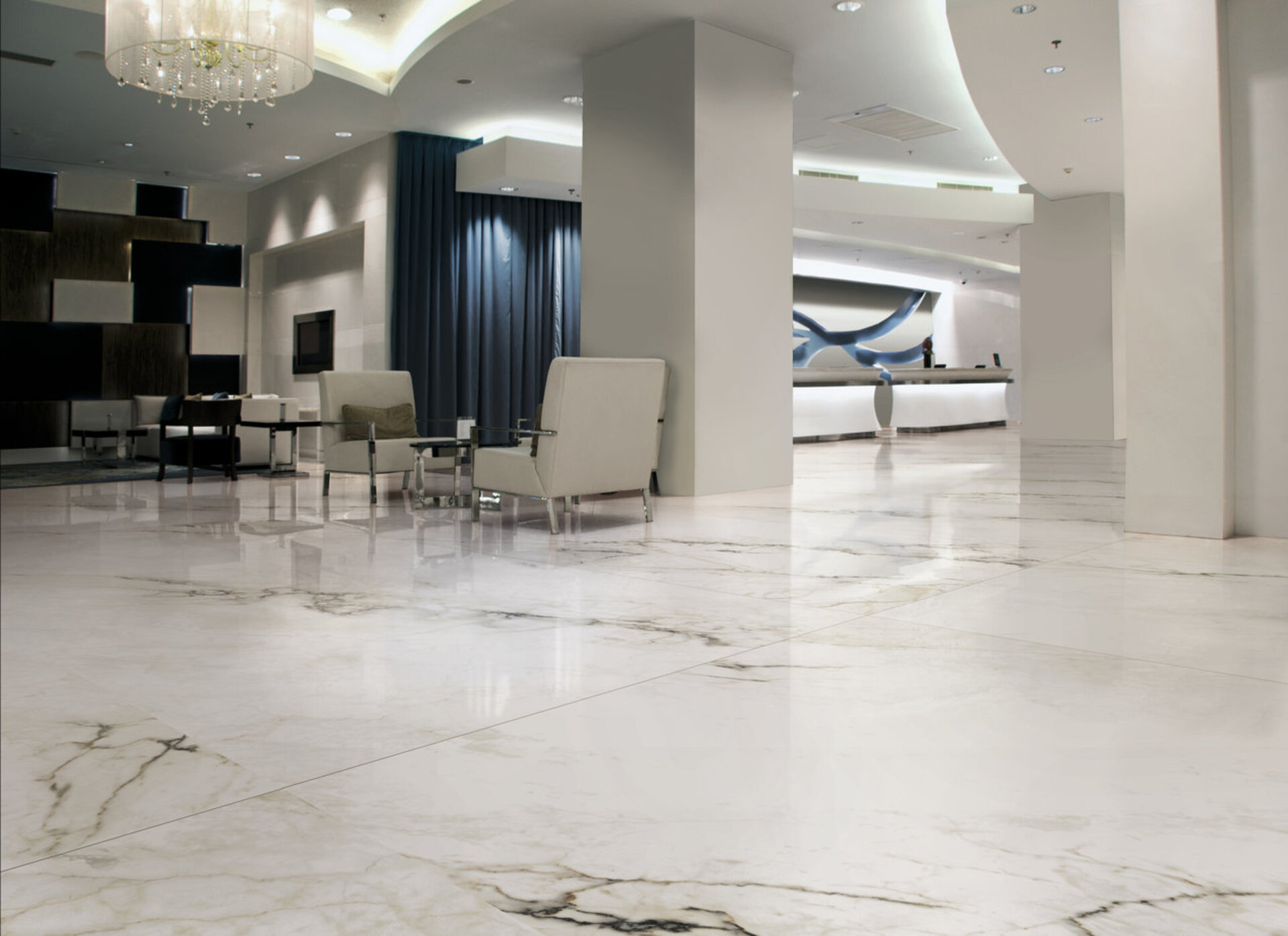 Marble and Granite Look Porcelain Tiles - MARMI