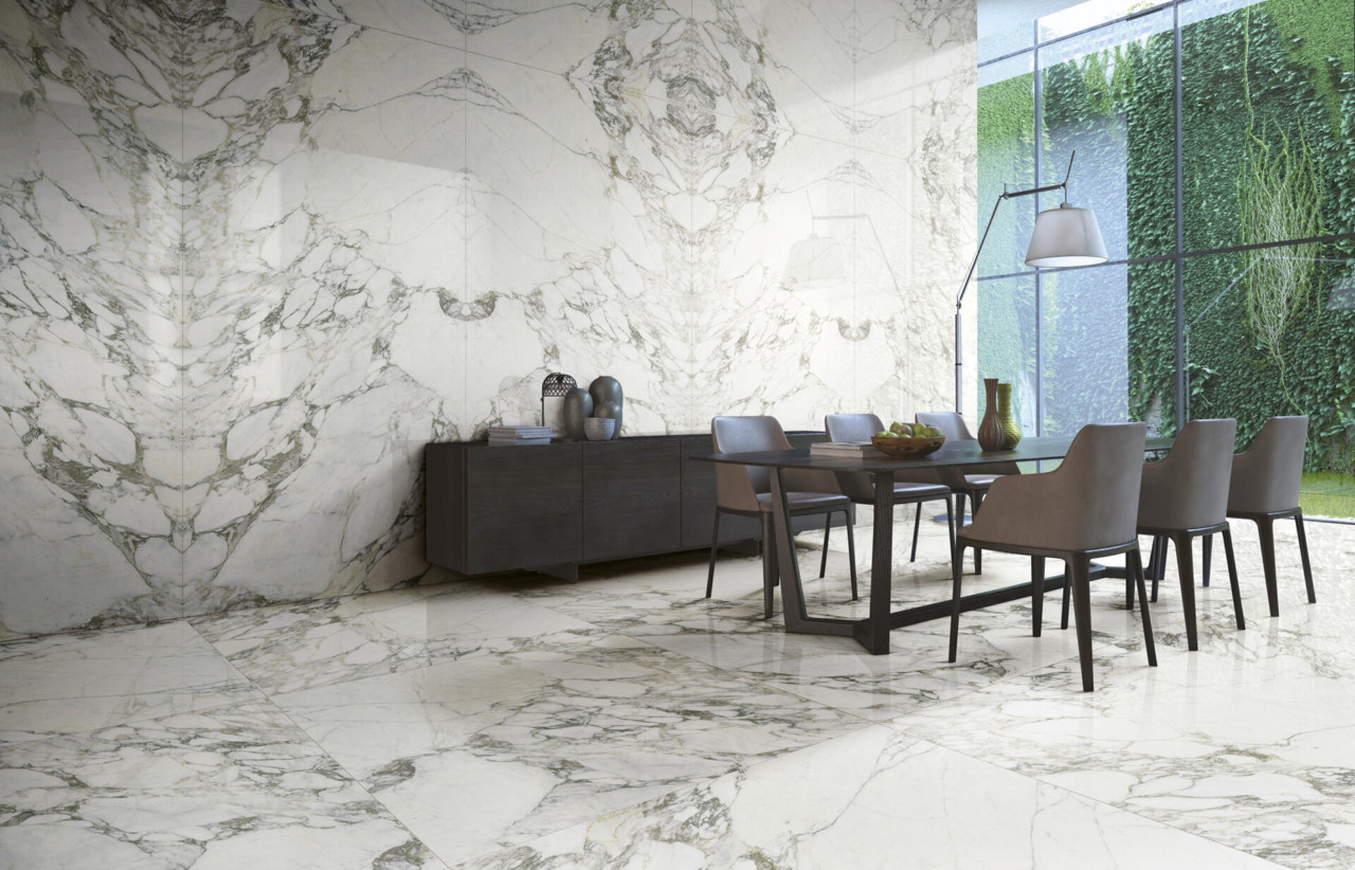 Marble and Granite Look Porcelain Tiles - MARMI