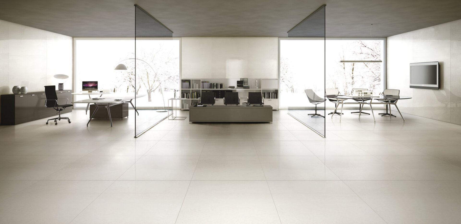 Marble and Granite Look Porcelain Tiles - MARMI