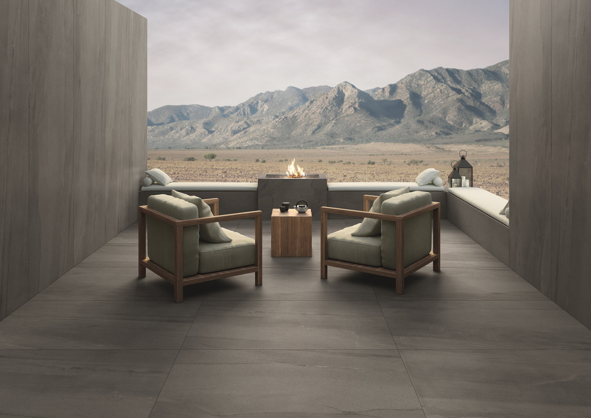 Stone Look Porcelain Tiles - PIETRE