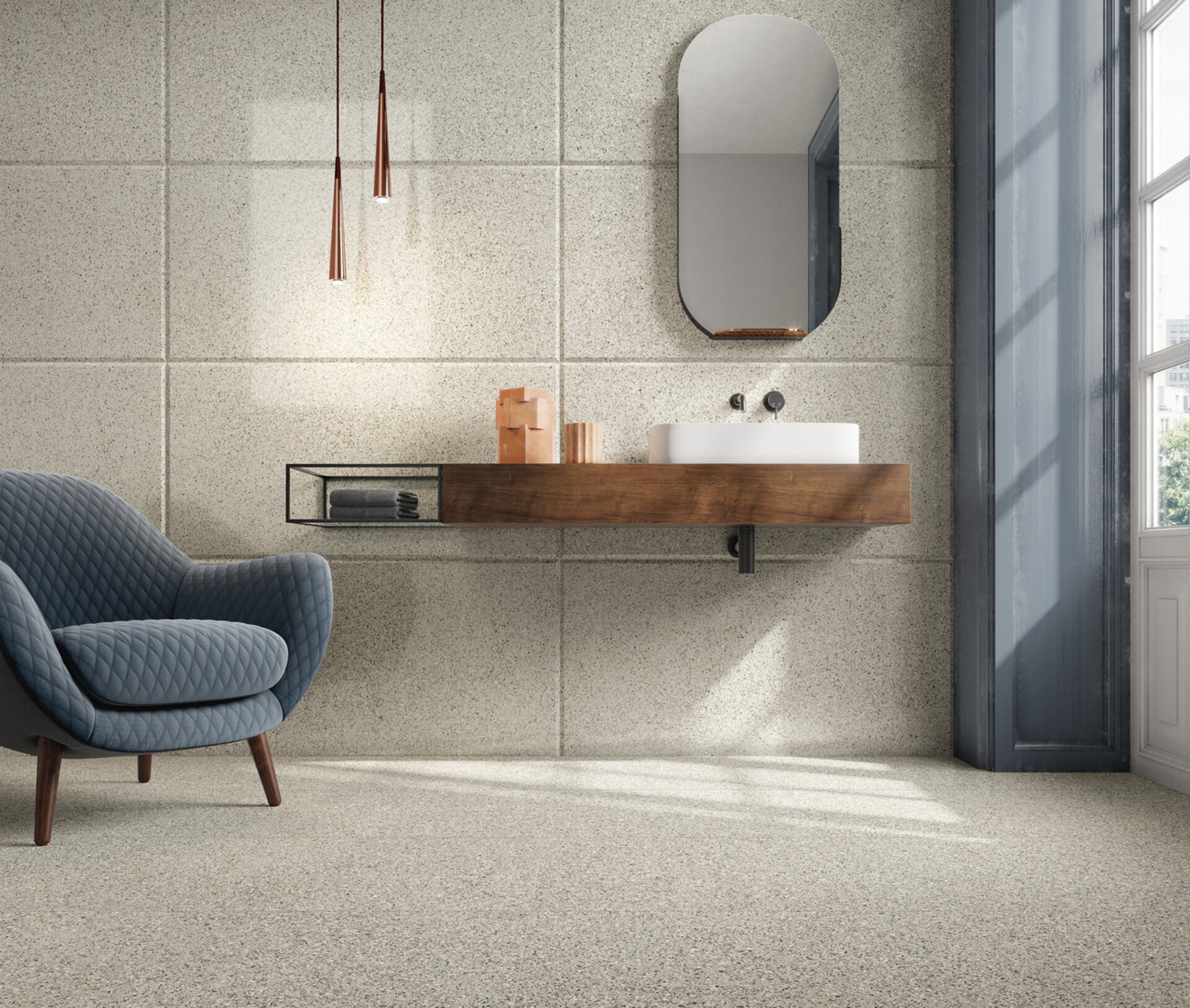 Stone Look Porcelain Tiles - PALLADIO