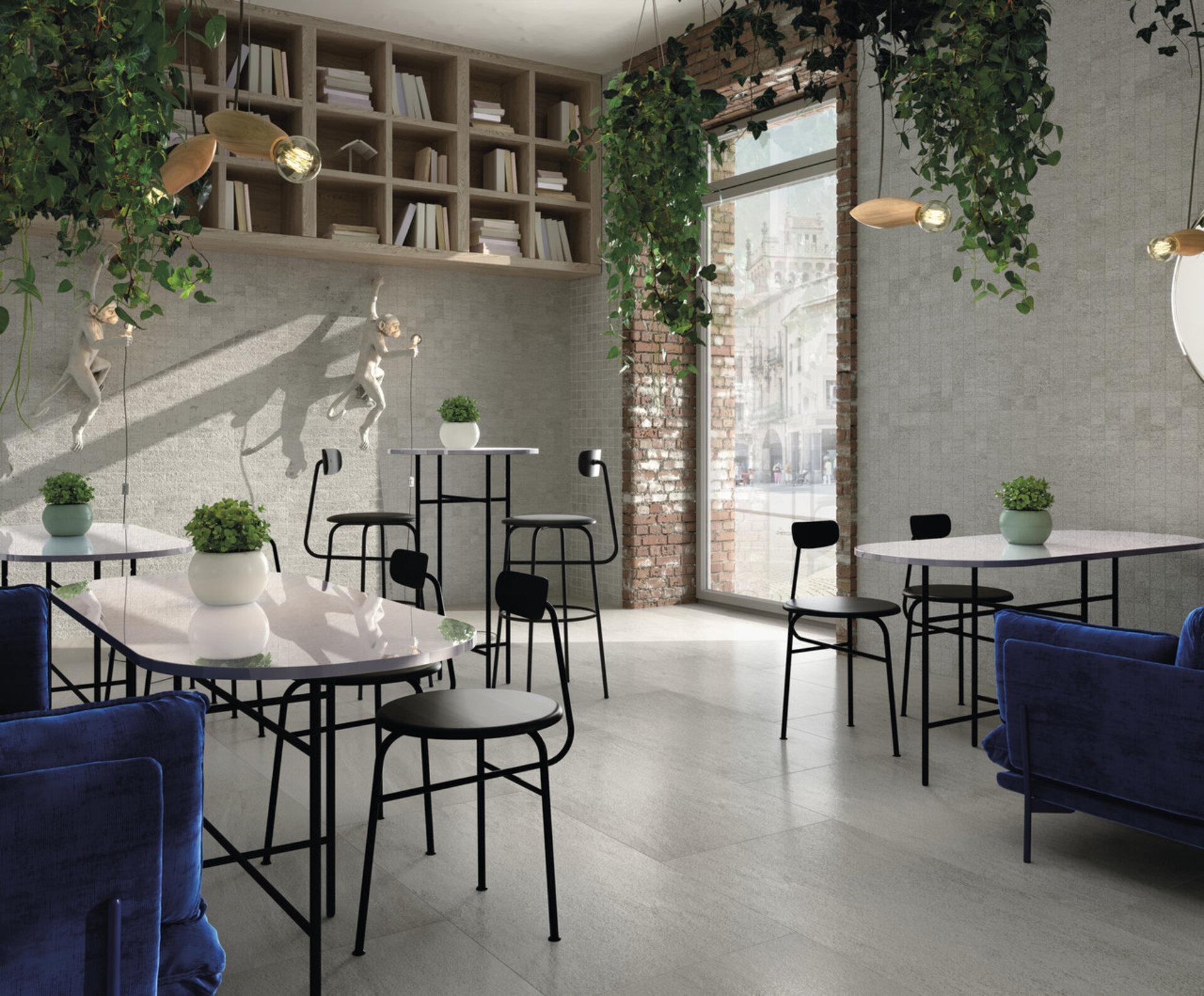 Stone Look Porcelain Tiles - QUARZITE