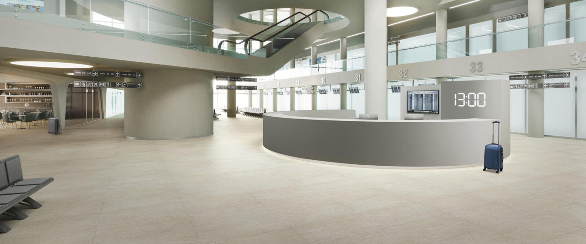 Stone Look Porcelain Tiles - QUARZITE