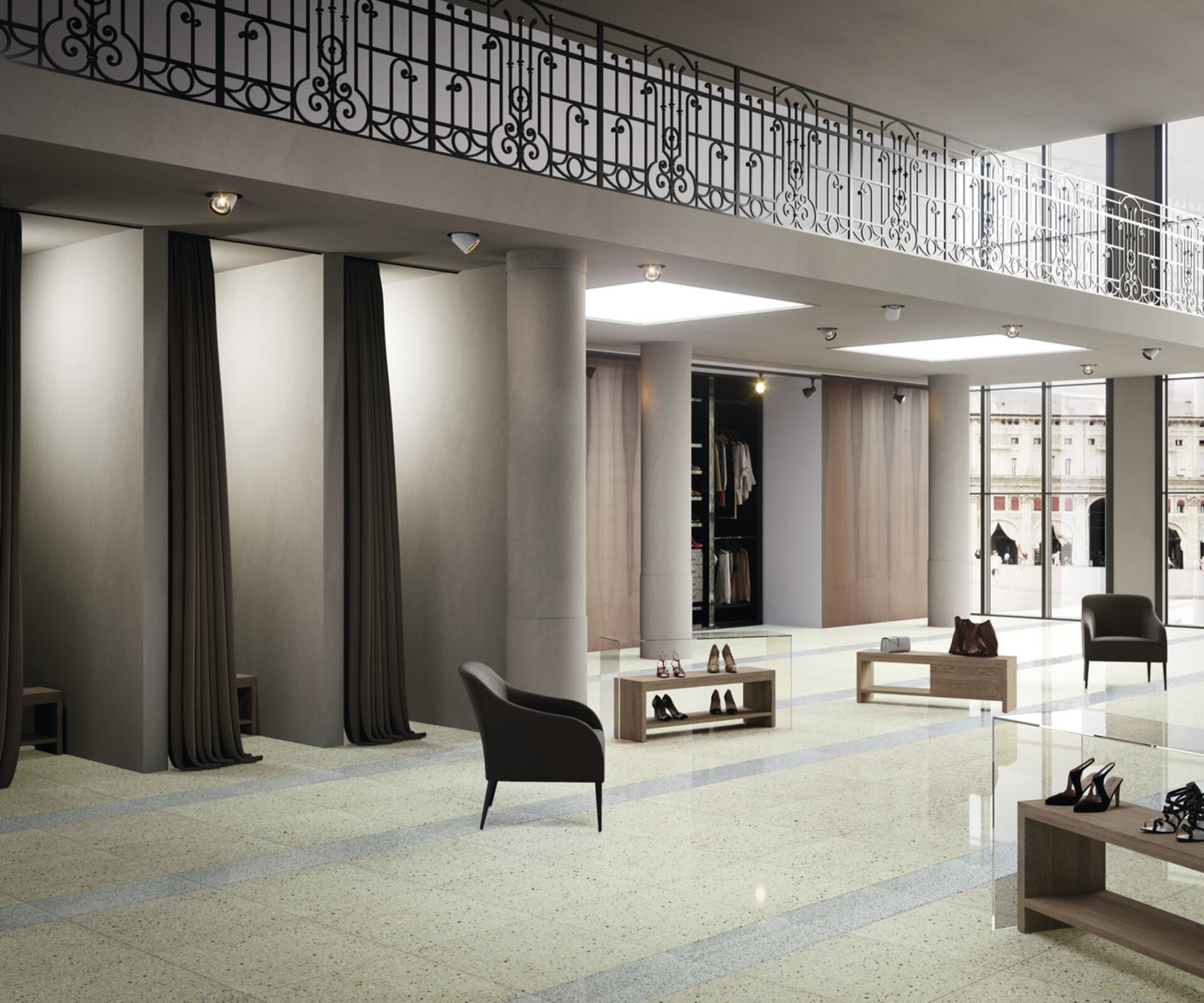 Stone Look Porcelain Tiles - RIALTO