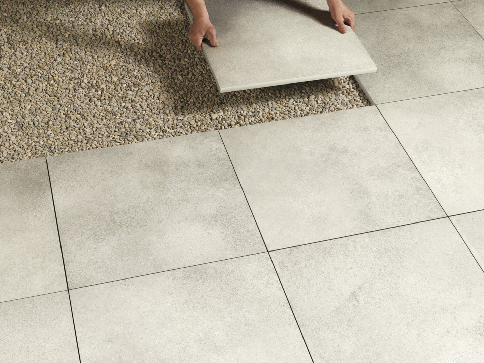 Cement Effect Porcelain Tiles - TWENTY