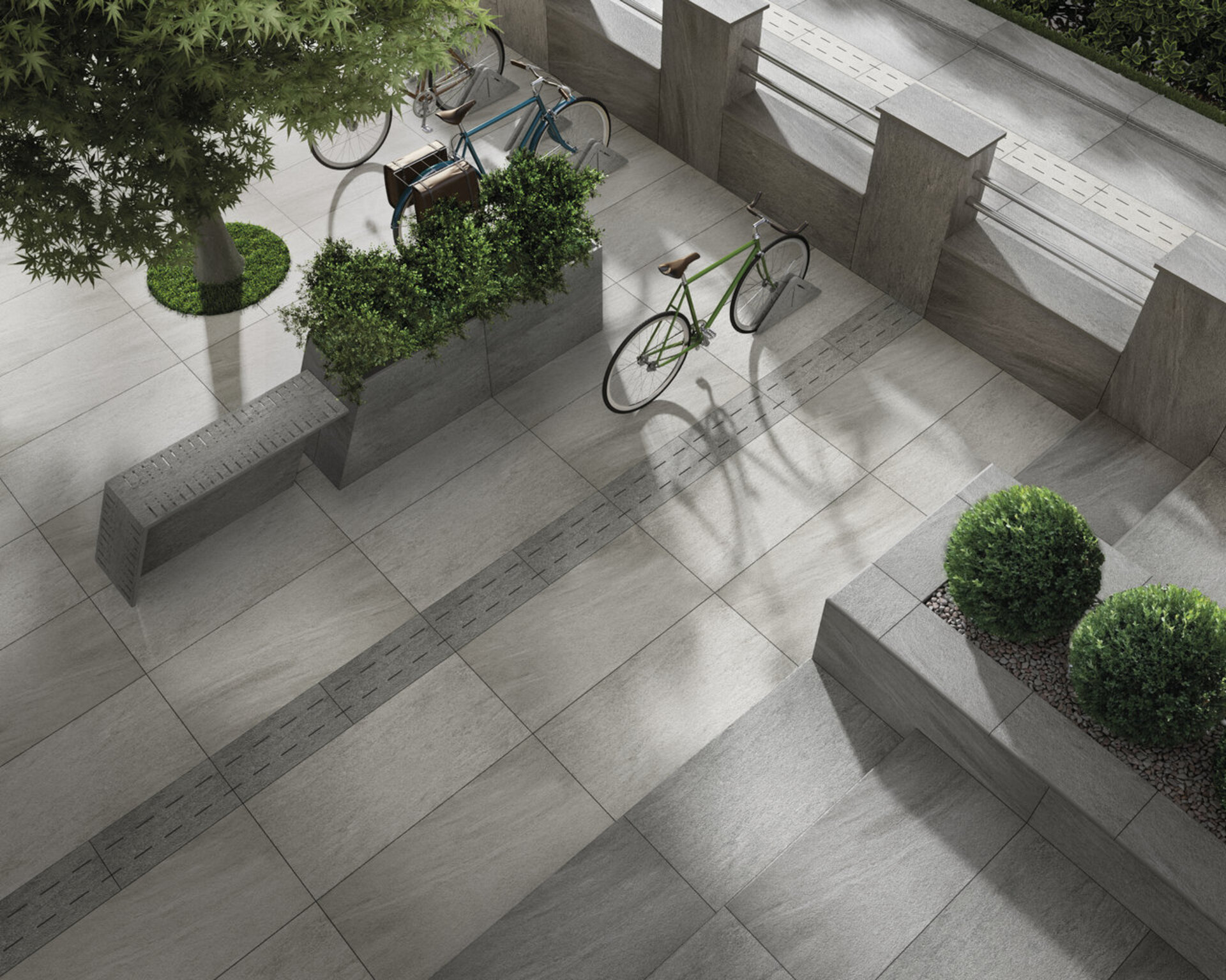 Cement Effect Porcelain Tiles - TWENTY