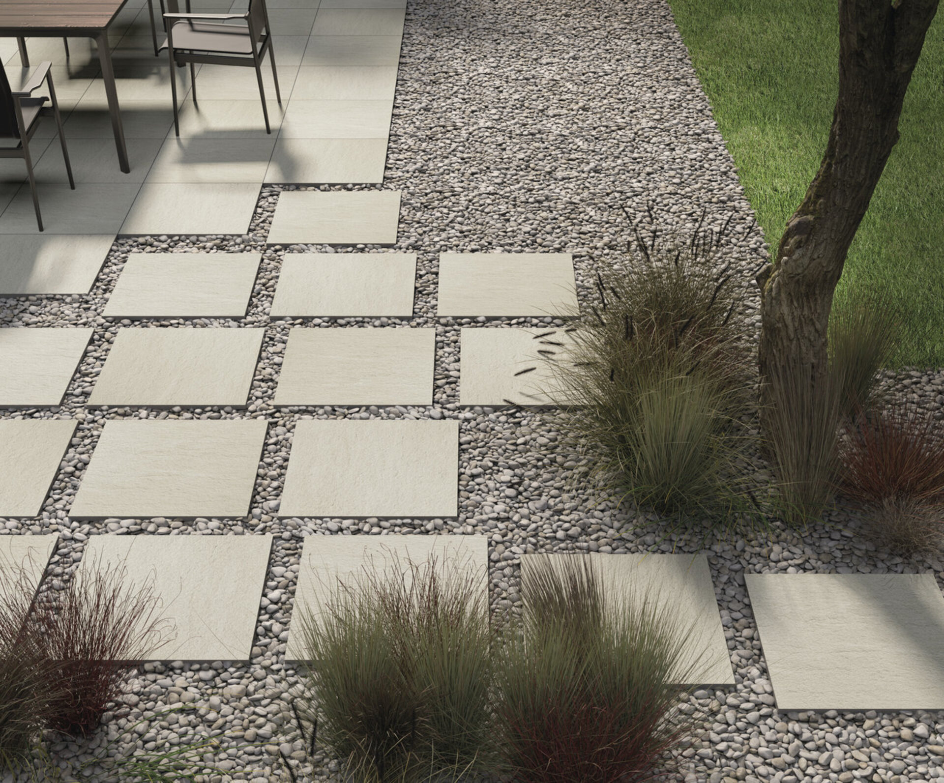 Cement Effect Porcelain Tiles - TWENTY