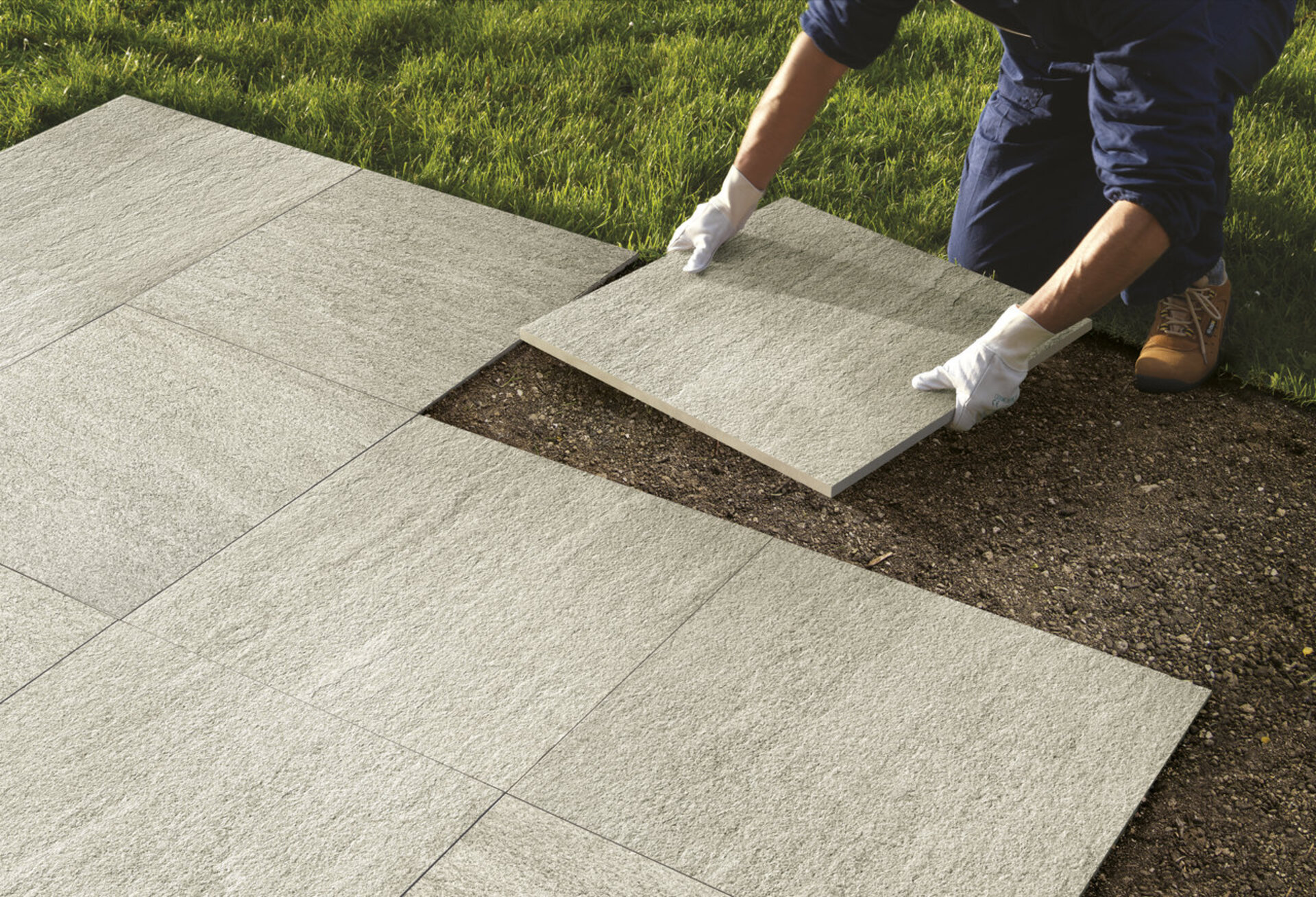 Cement Effect Porcelain Tiles - TWENTY