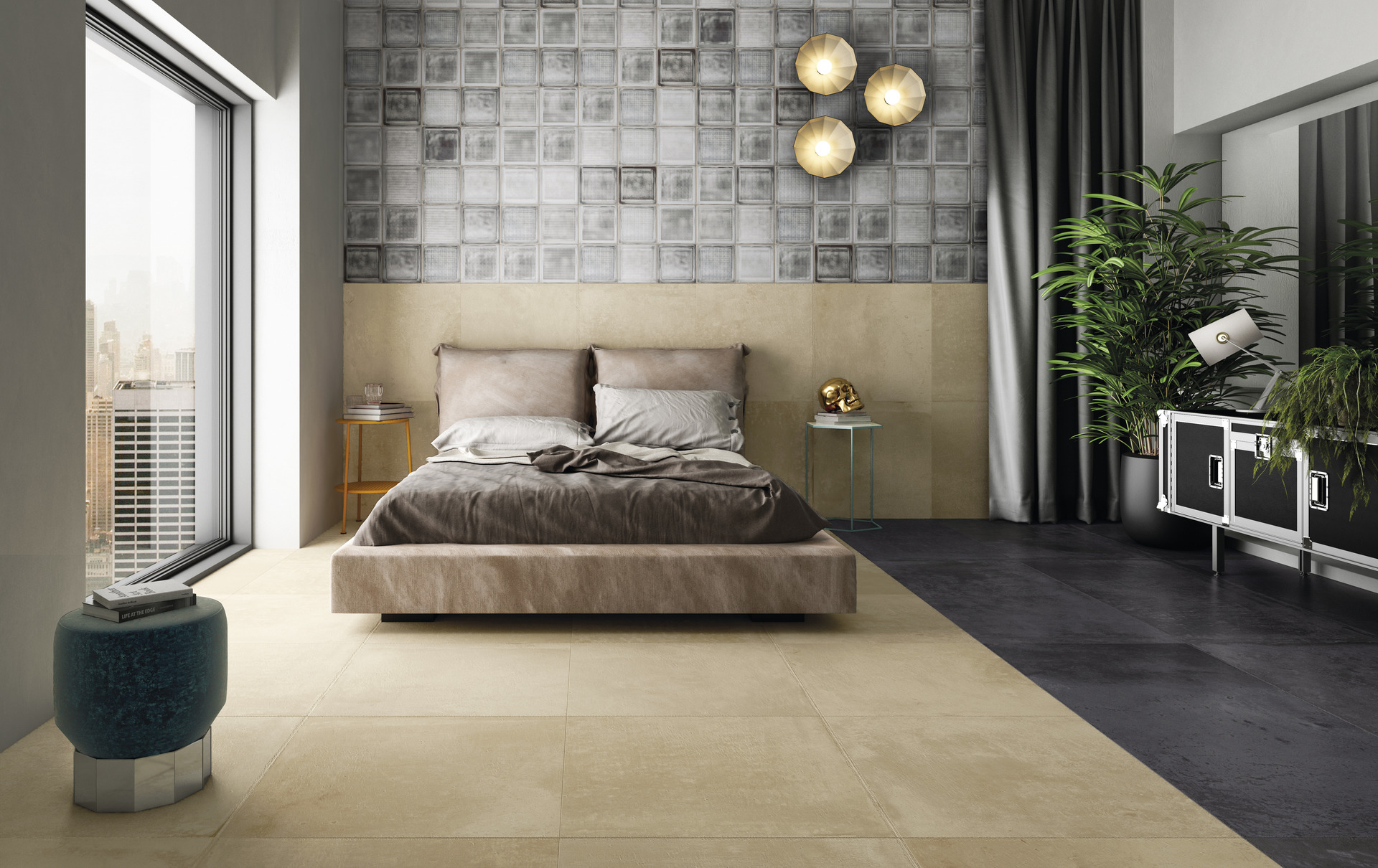 Cement Effect Porcelain Tiles - ALUROCK