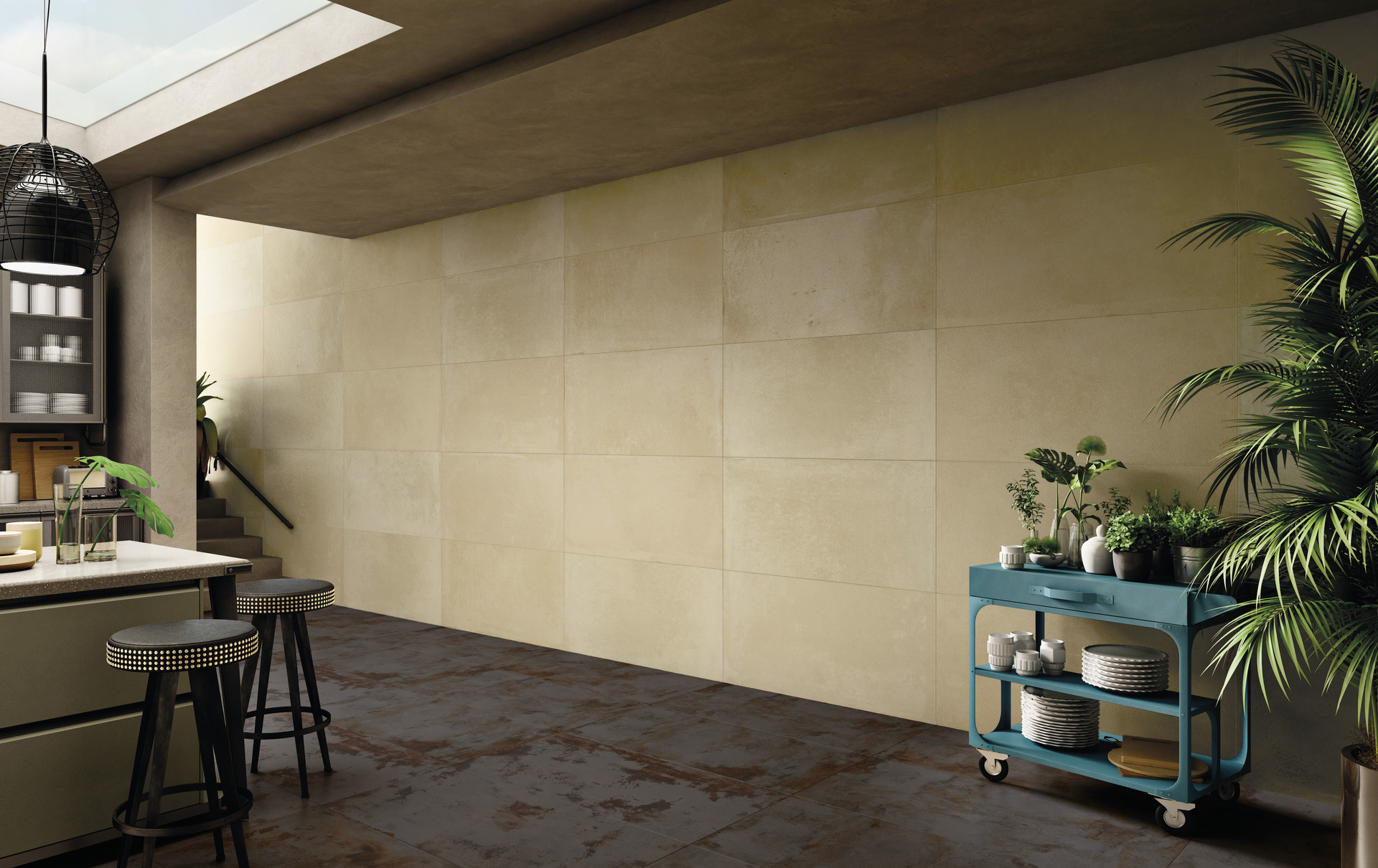 Cement Effect Porcelain Tiles - ALUROCK