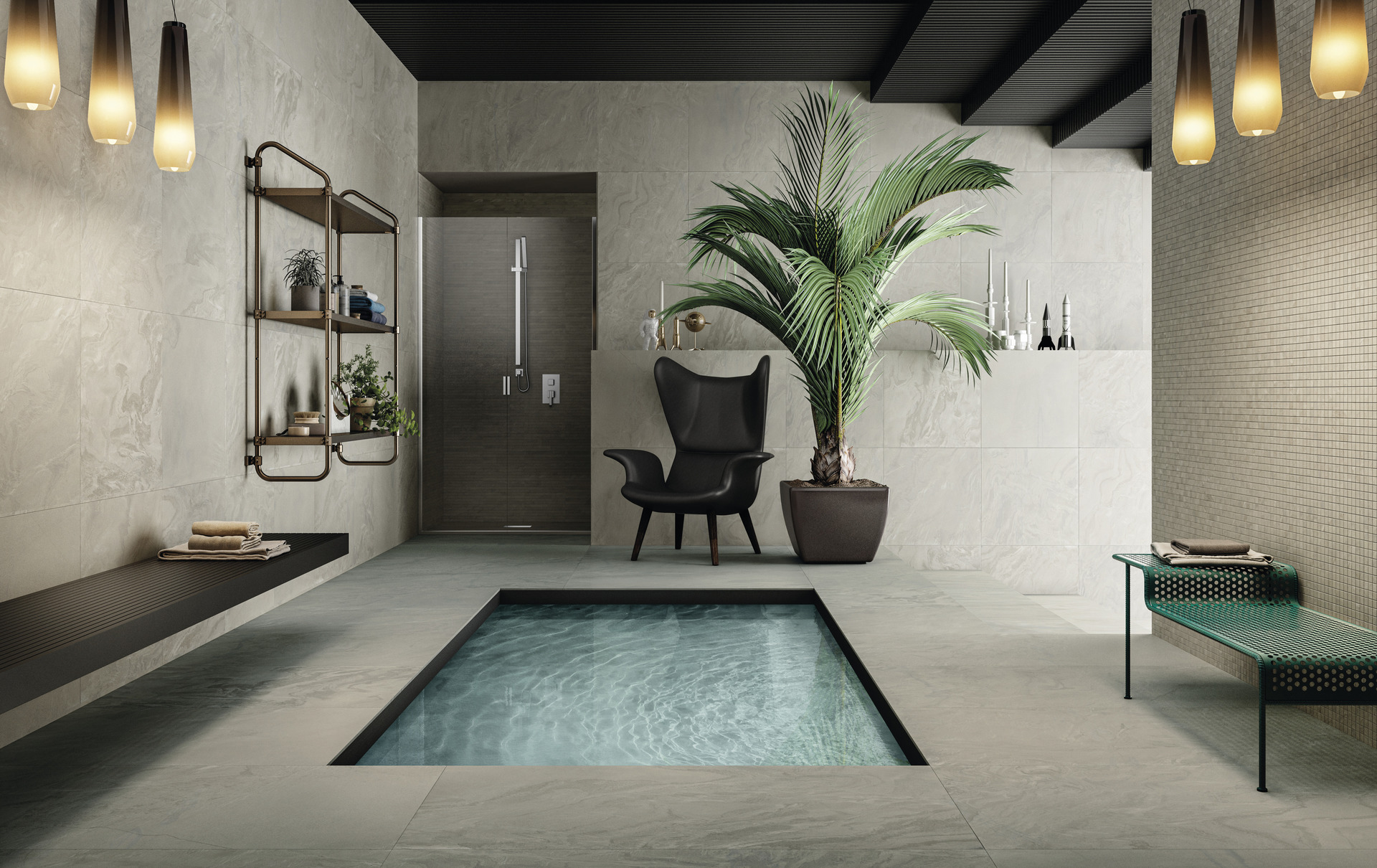 Stone Look Porcelain Tiles - LIQUID STONE