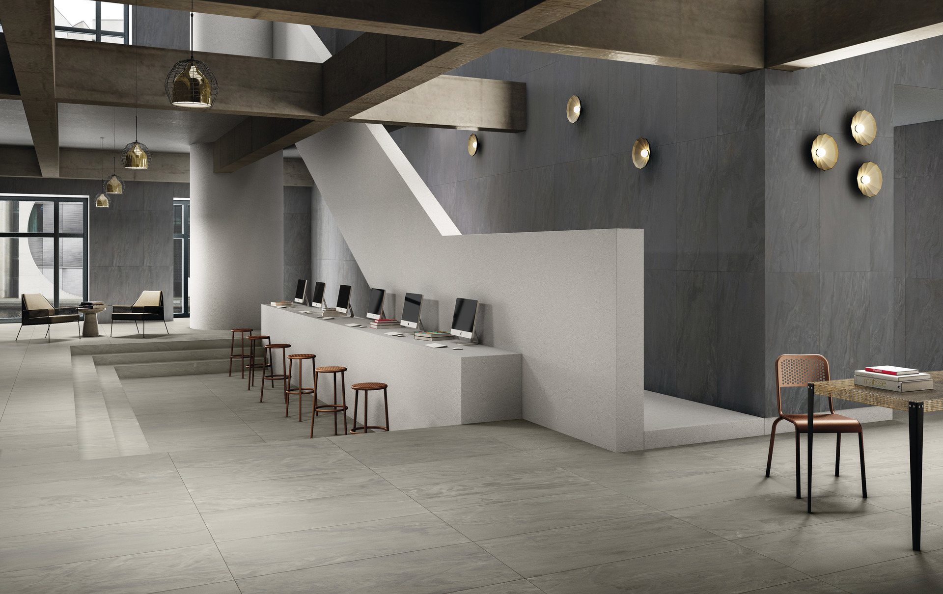 Stone Look Porcelain Tiles - LIQUID STONE