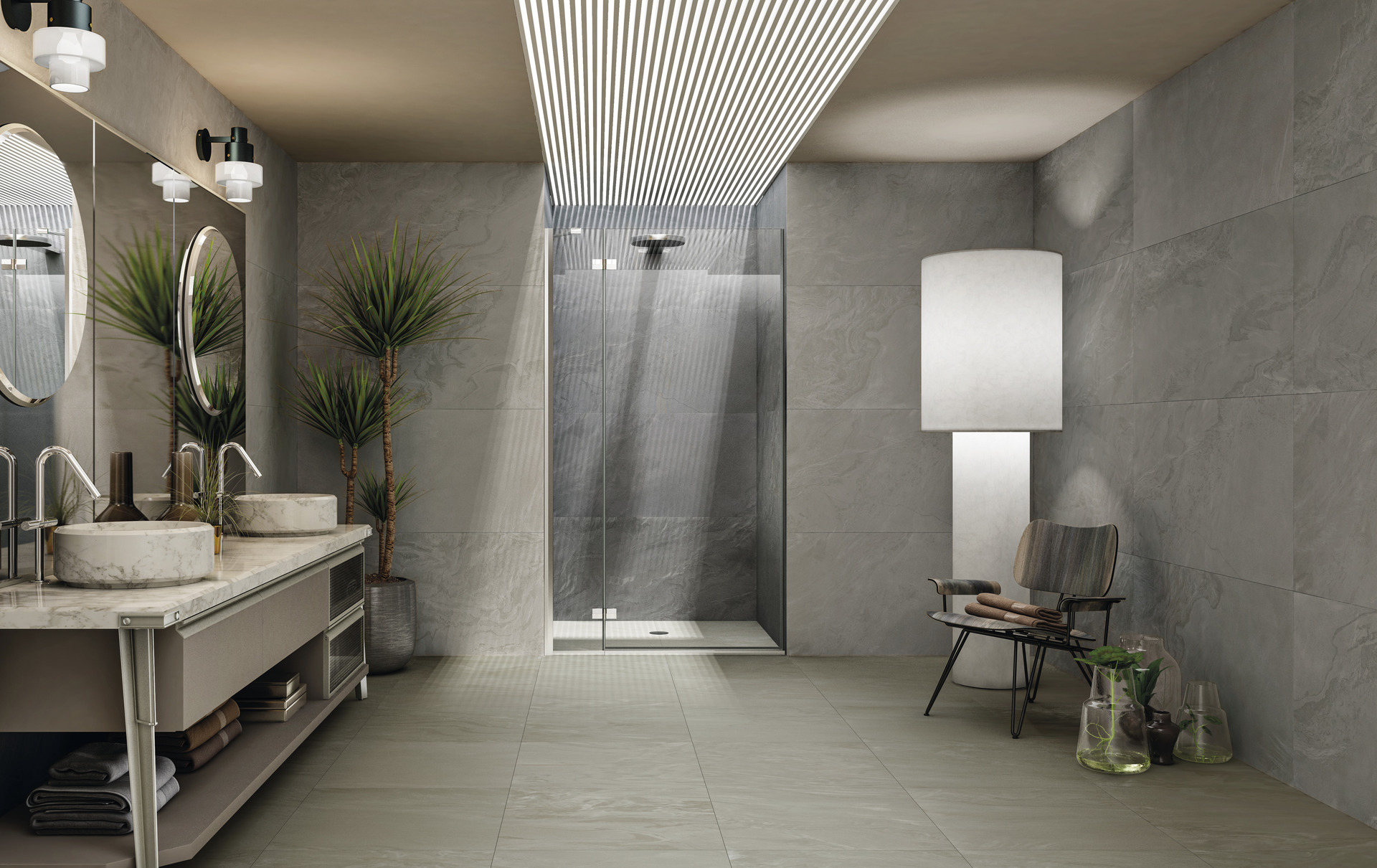 Stone Look Porcelain Tiles - LIQUID STONE