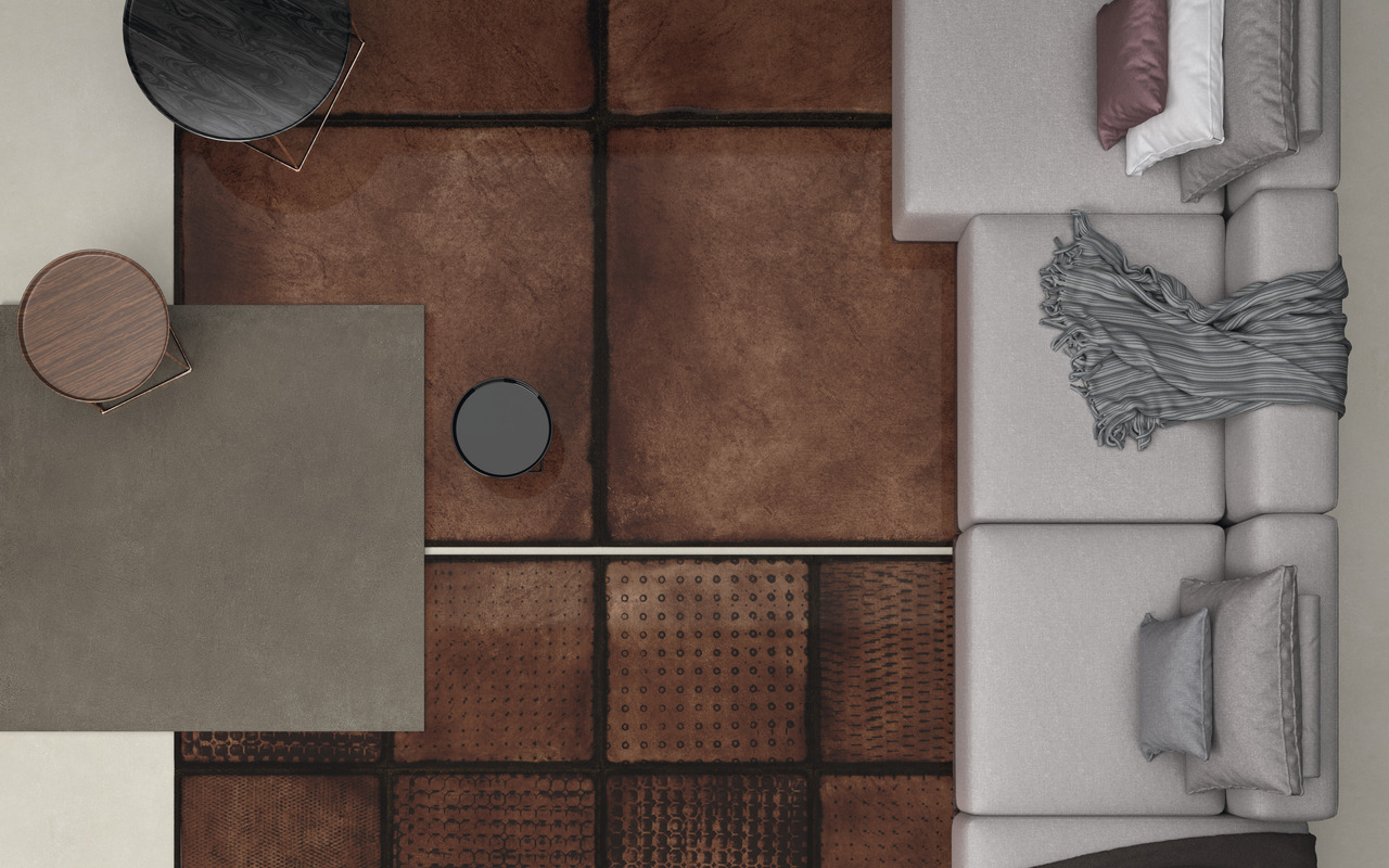 Stone Look Porcelain Tiles - ELEMENTI LAVA